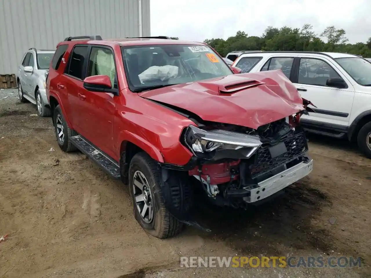 1 Photograph of a damaged car JTEPU5JR7M5930835 TOYOTA 4RUNNER 2021