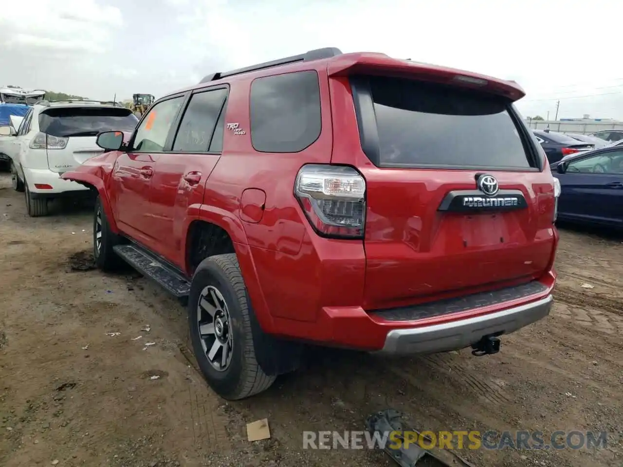 3 Photograph of a damaged car JTEPU5JR7M5930835 TOYOTA 4RUNNER 2021