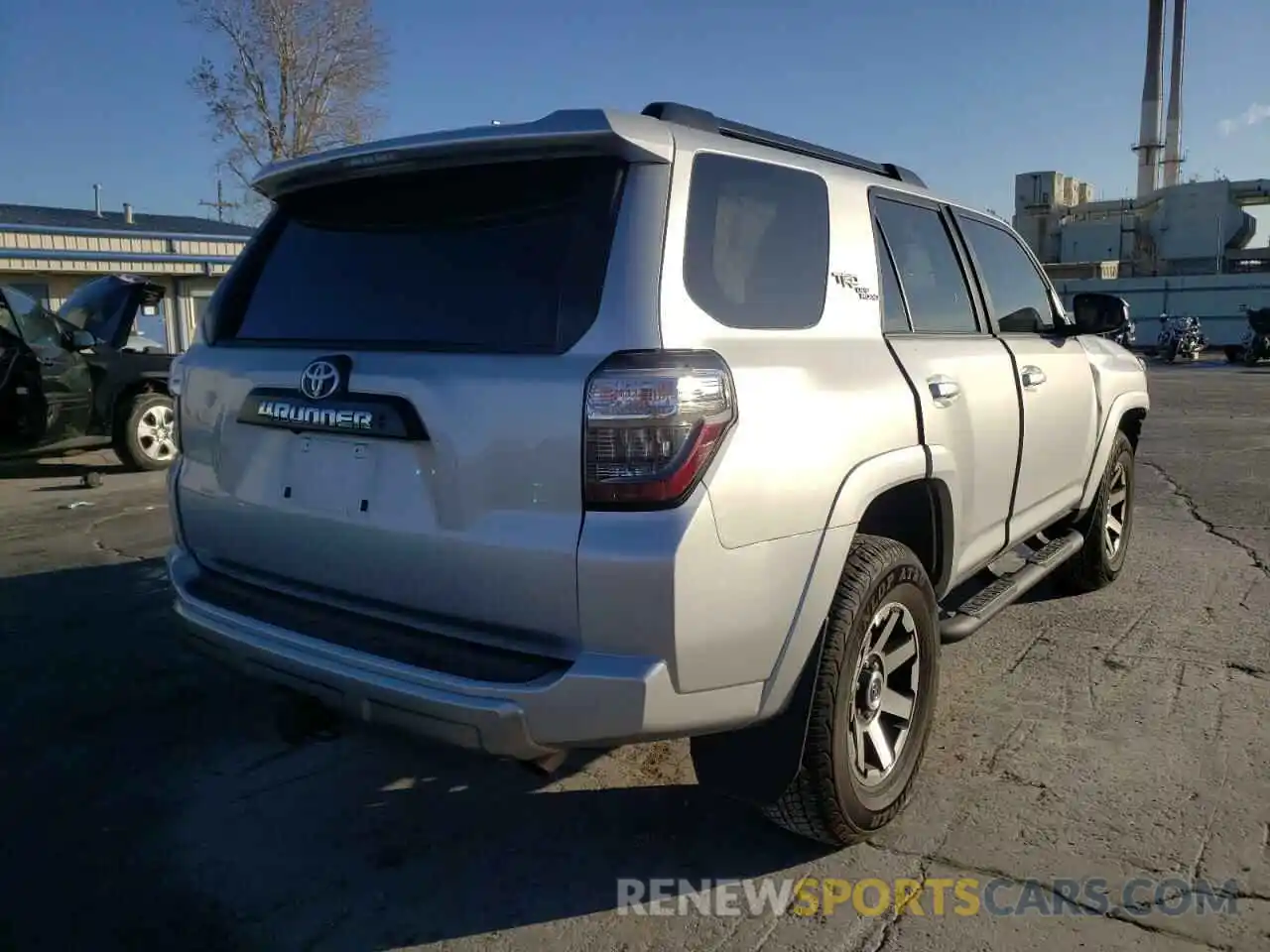 4 Фотография поврежденного автомобиля JTEPU5JR7M5954519 TOYOTA 4RUNNER 2021