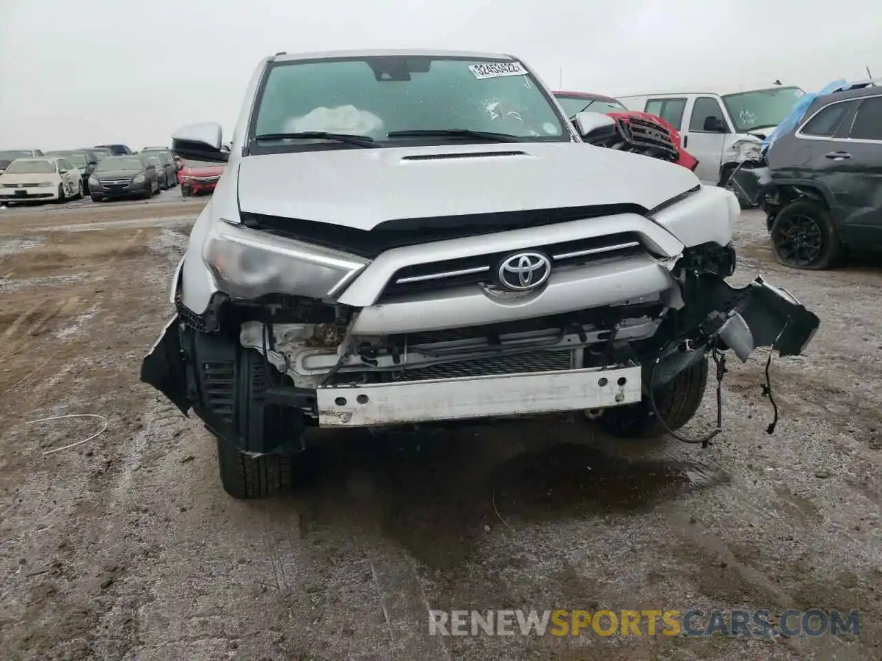 9 Photograph of a damaged car JTEPU5JR8M5856227 TOYOTA 4RUNNER 2021