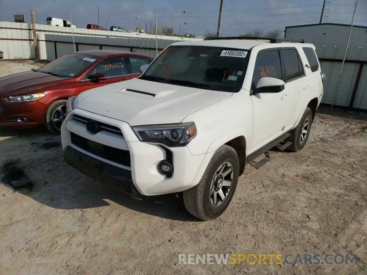 2 Photograph of a damaged car JTEPU5JR8M5899966 TOYOTA 4RUNNER 2021