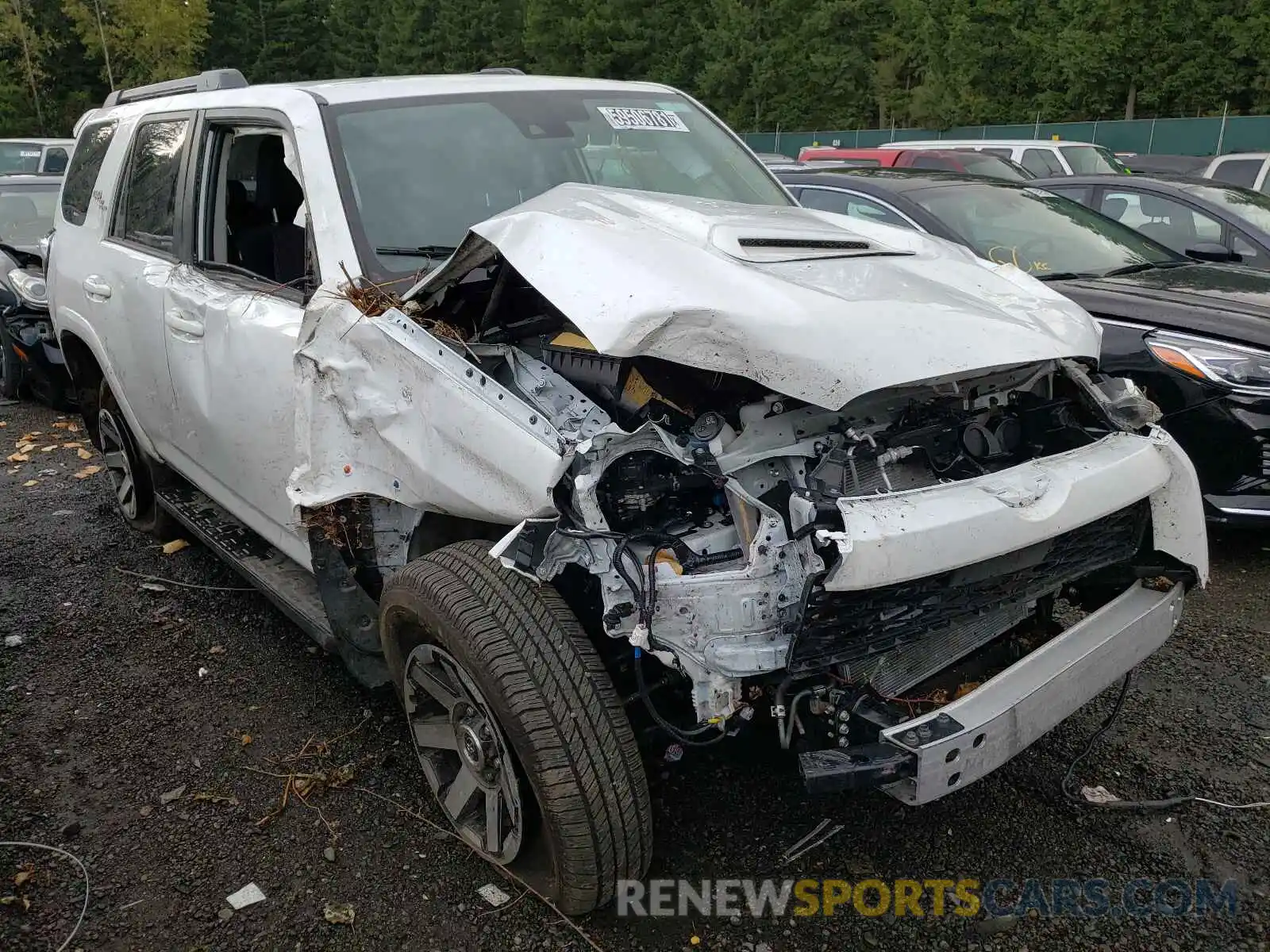 1 Photograph of a damaged car JTEPU5JR8M5914787 TOYOTA 4RUNNER 2021