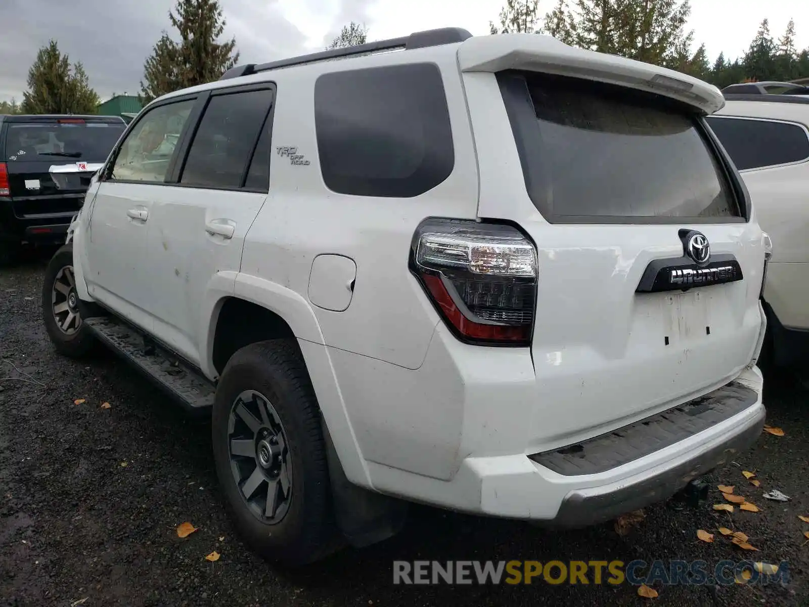 3 Фотография поврежденного автомобиля JTEPU5JR8M5914787 TOYOTA 4RUNNER 2021