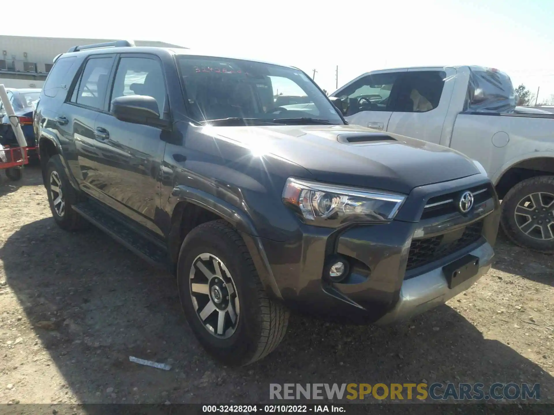 1 Photograph of a damaged car JTEPU5JR9M5929797 TOYOTA 4RUNNER 2021