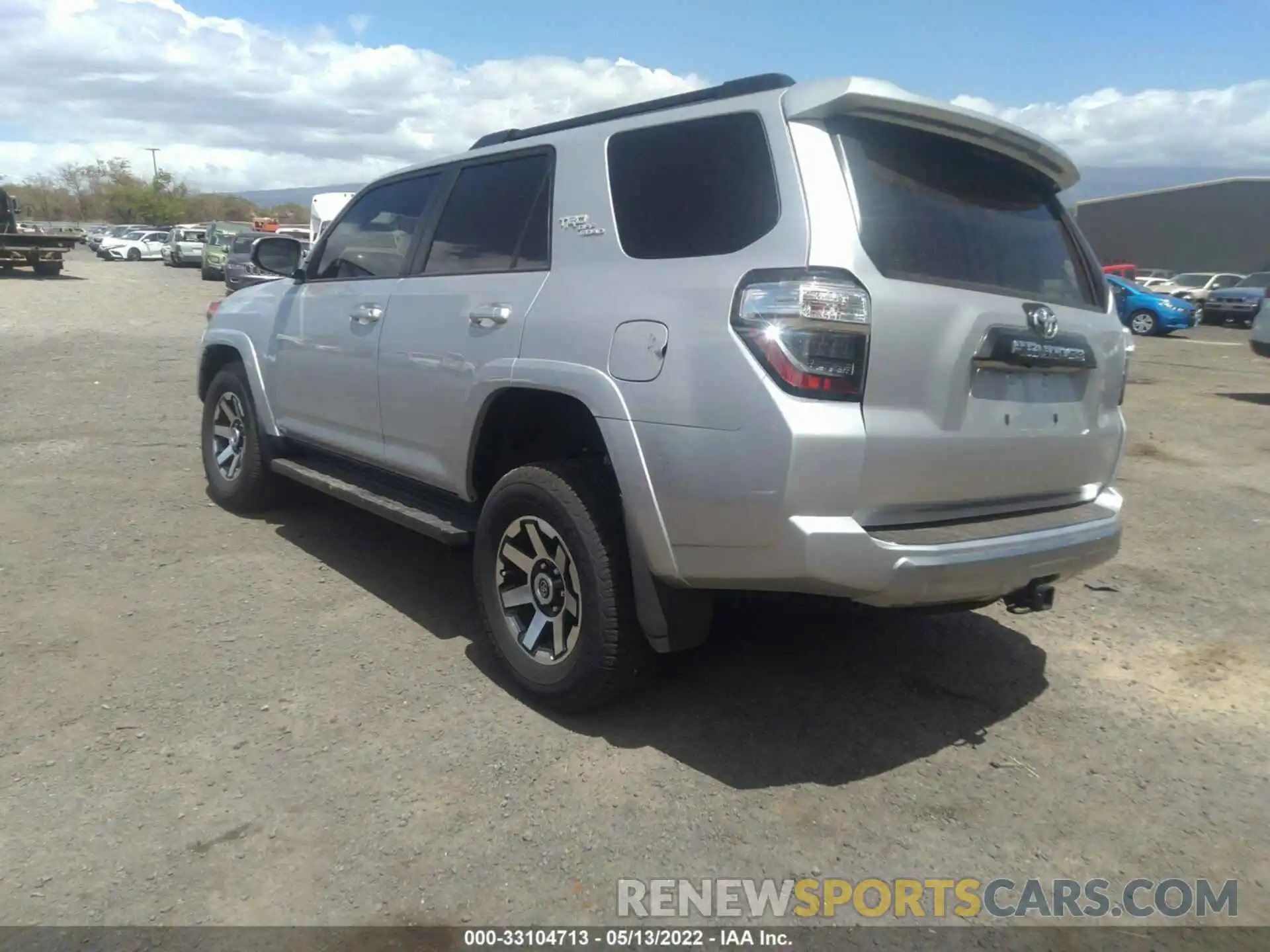 3 Photograph of a damaged car JTEPU5JR9M5951959 TOYOTA 4RUNNER 2021