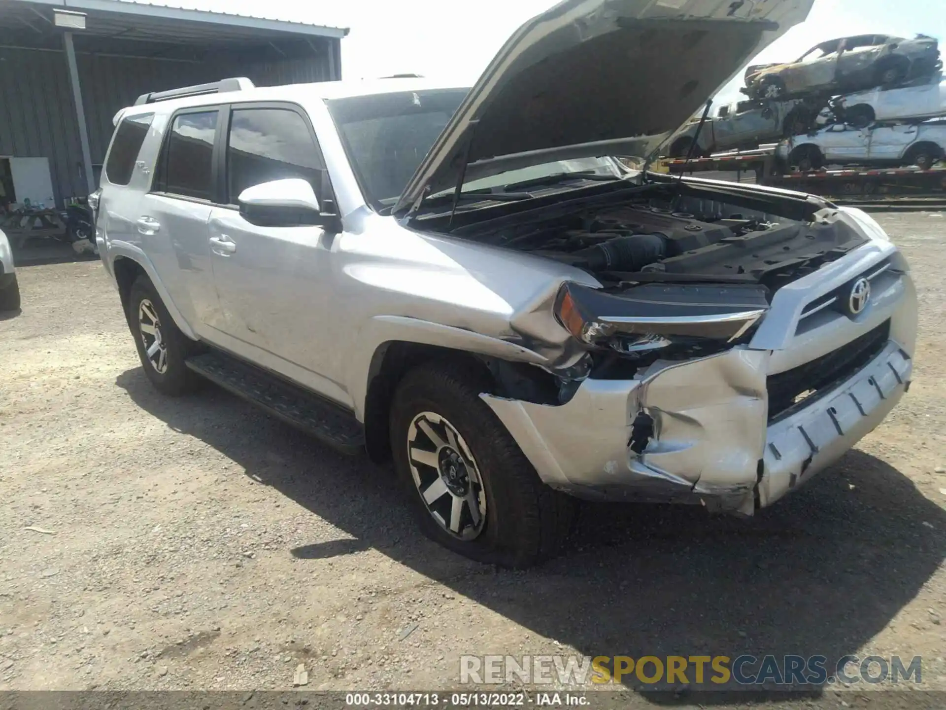 6 Photograph of a damaged car JTEPU5JR9M5951959 TOYOTA 4RUNNER 2021