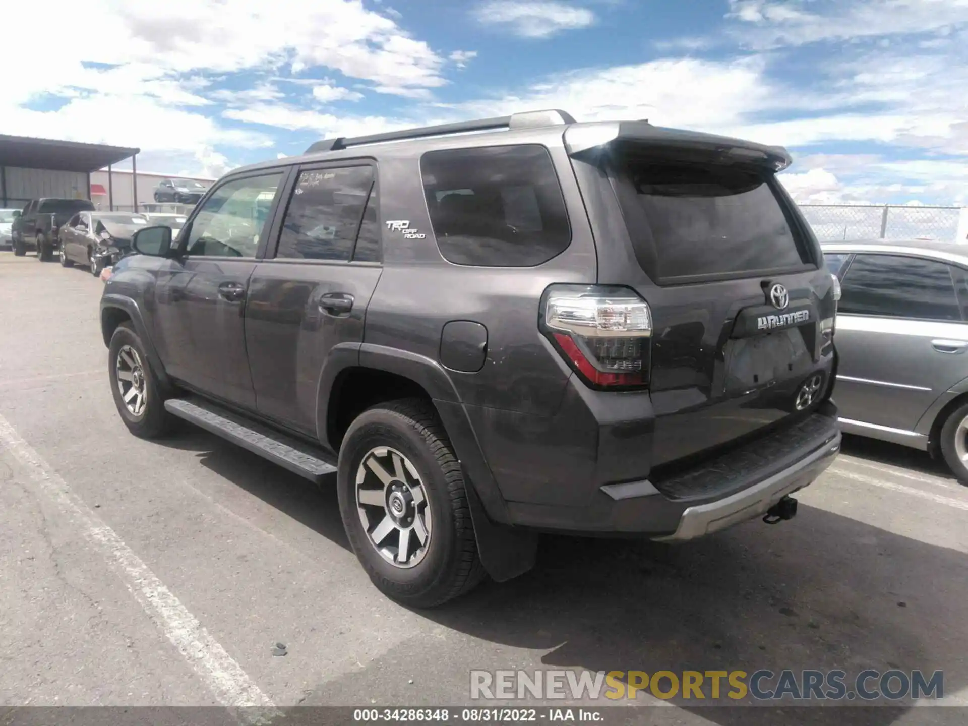 3 Photograph of a damaged car JTEPU5JRXM5930540 TOYOTA 4RUNNER 2021