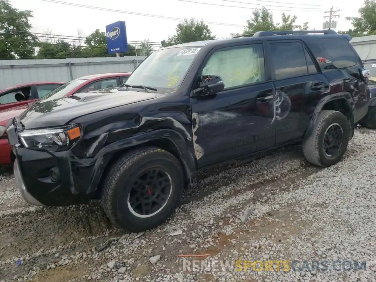 9 Фотография поврежденного автомобиля JTERU5JR0M5879686 TOYOTA 4RUNNER 2021