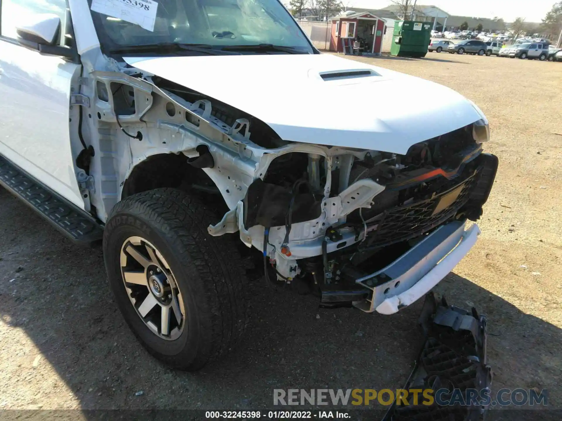 6 Photograph of a damaged car JTERU5JR0M5927610 TOYOTA 4RUNNER 2021