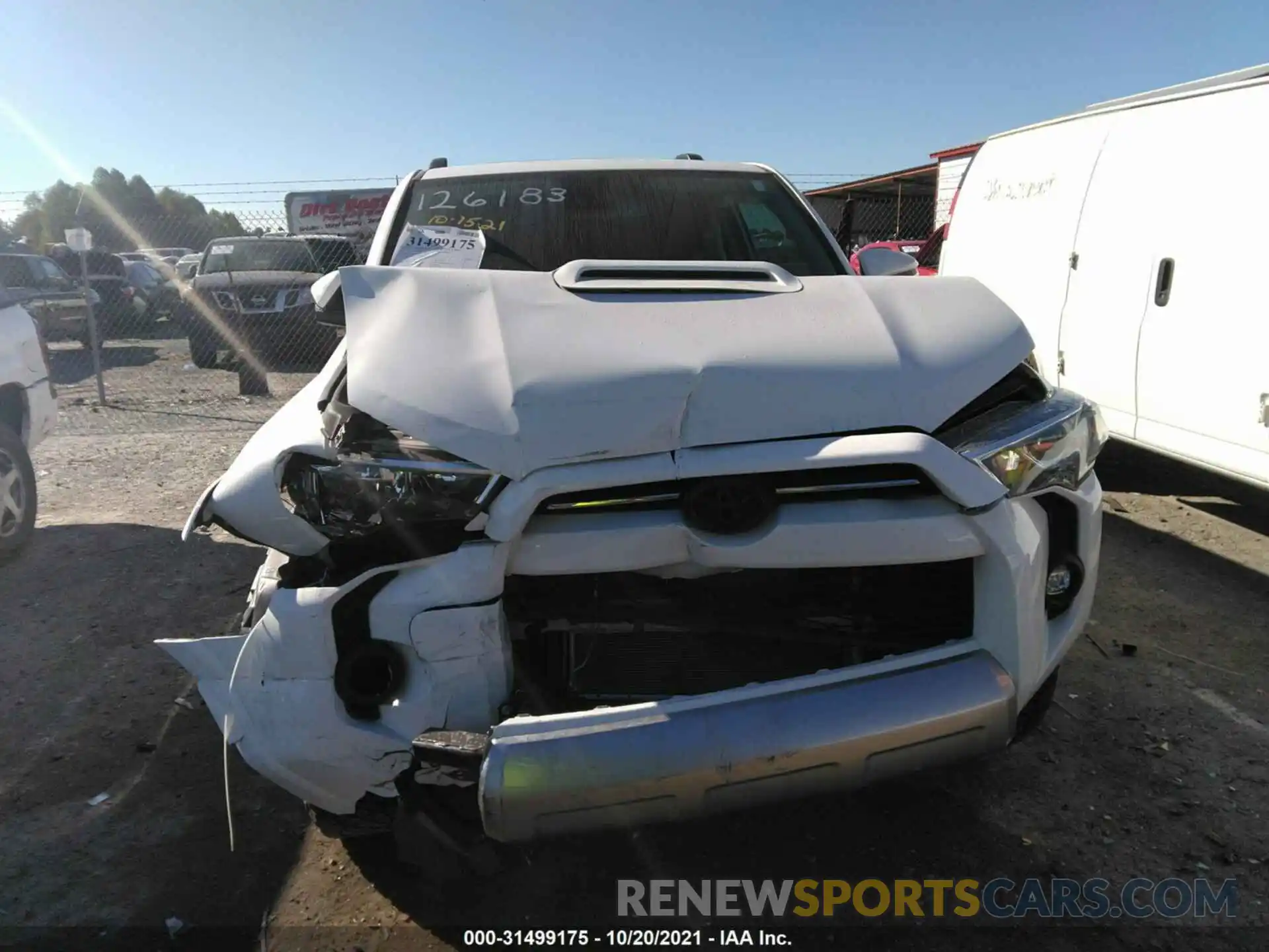 6 Photograph of a damaged car JTERU5JR1M5871953 TOYOTA 4RUNNER 2021