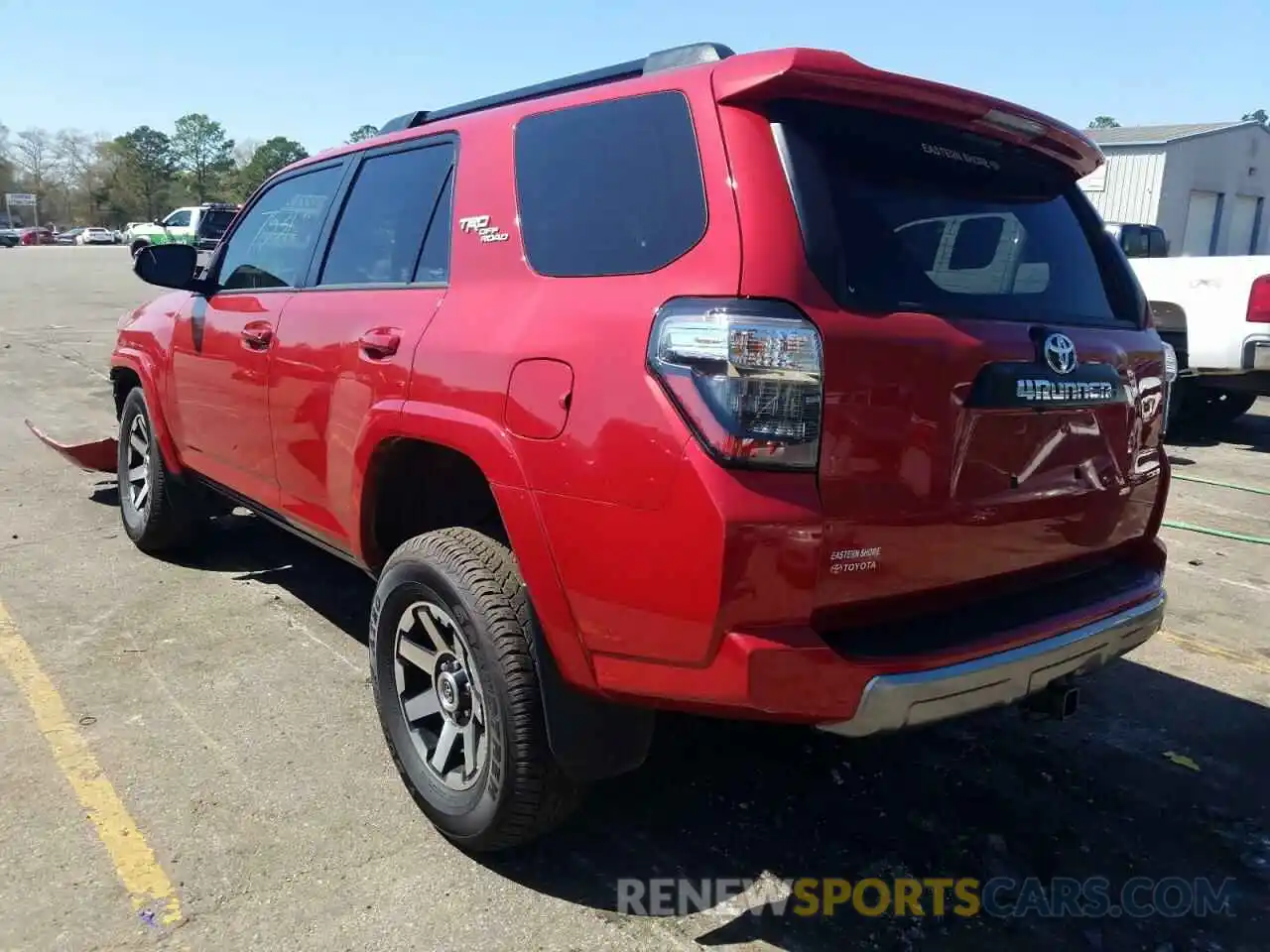 3 Photograph of a damaged car JTERU5JR1M5923310 TOYOTA 4RUNNER 2021