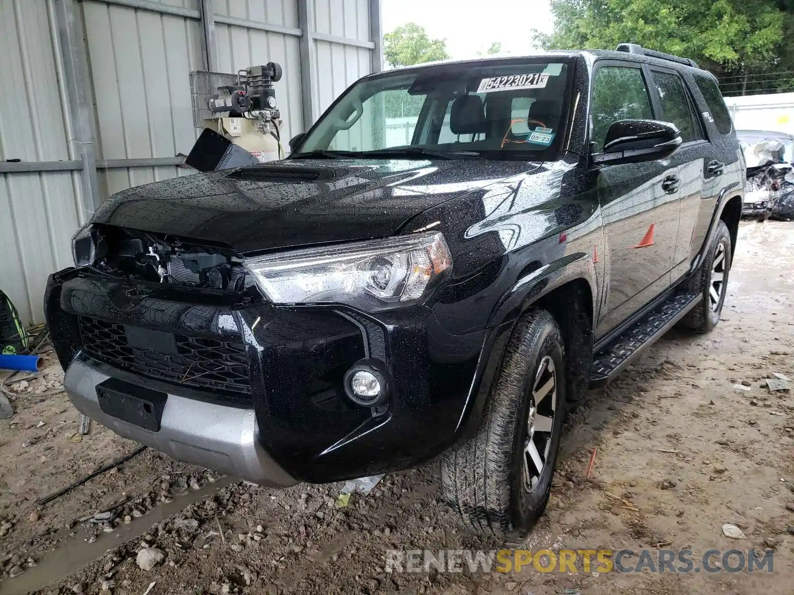 2 Photograph of a damaged car JTERU5JR1M5930273 TOYOTA 4RUNNER 2021