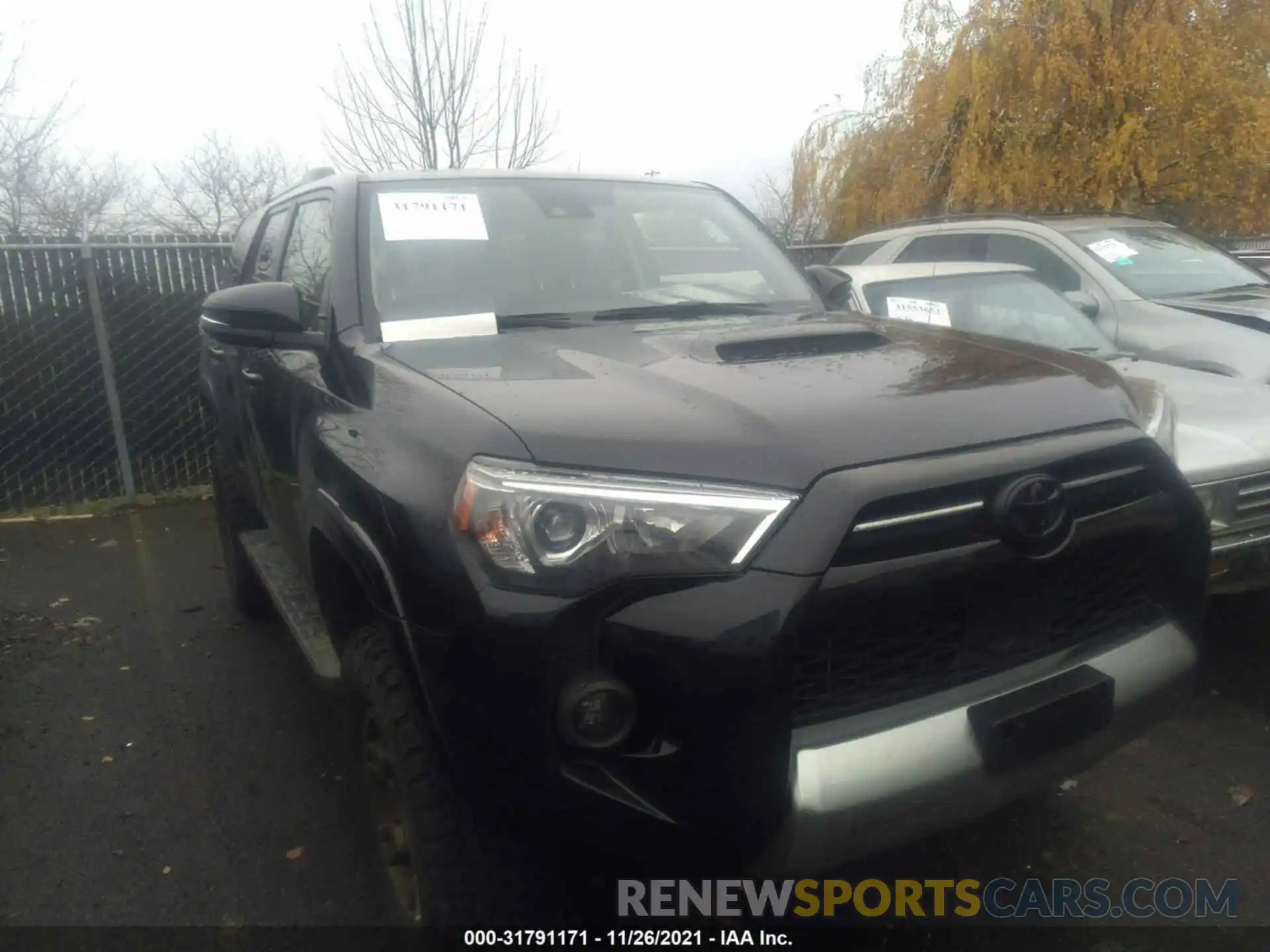 1 Photograph of a damaged car JTERU5JR1M5959725 TOYOTA 4RUNNER 2021