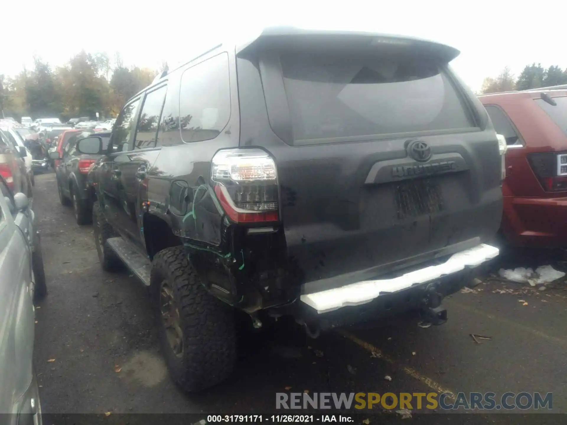 3 Фотография поврежденного автомобиля JTERU5JR1M5959725 TOYOTA 4RUNNER 2021