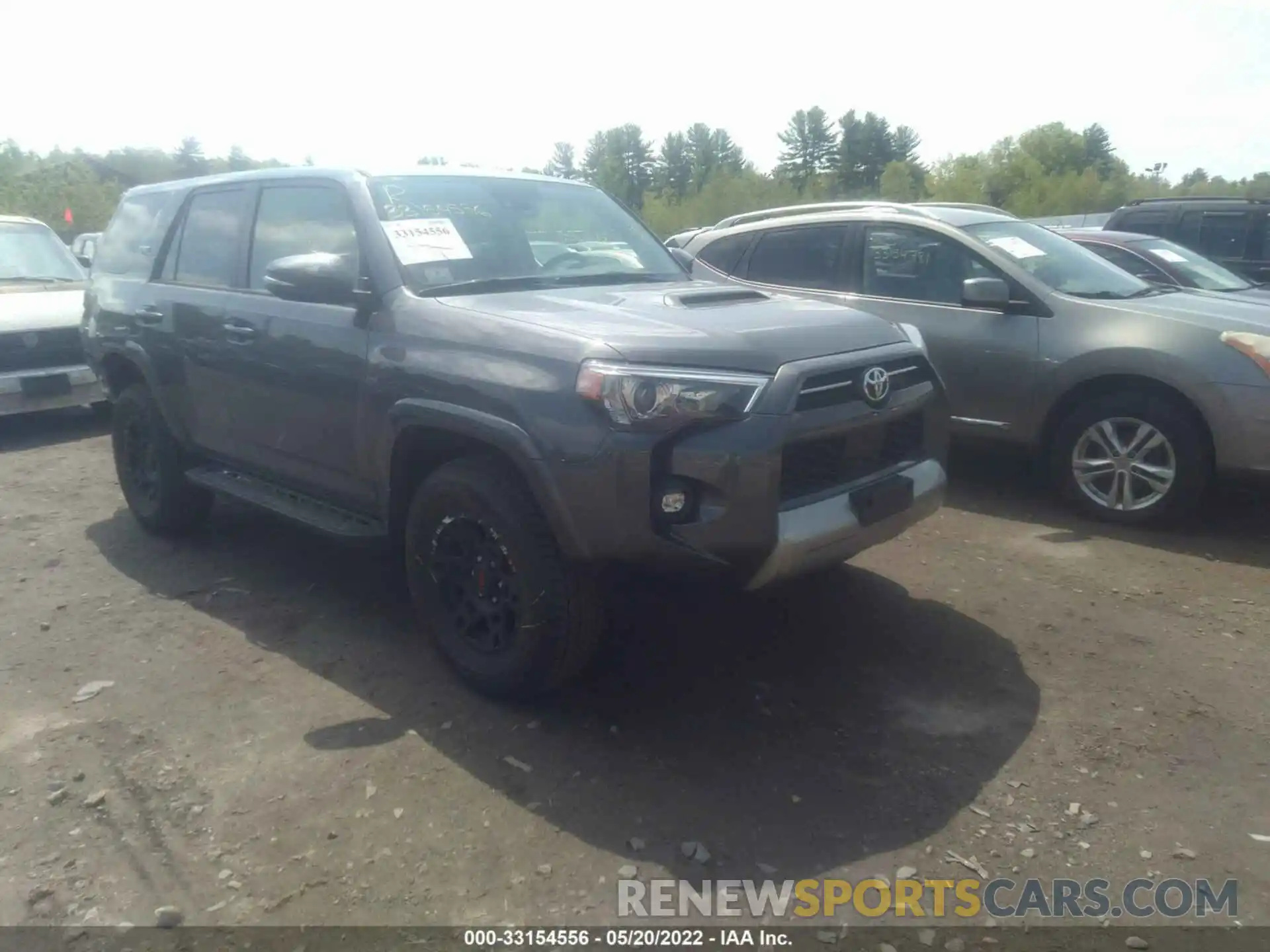 1 Photograph of a damaged car JTERU5JR2M5927298 TOYOTA 4RUNNER 2021