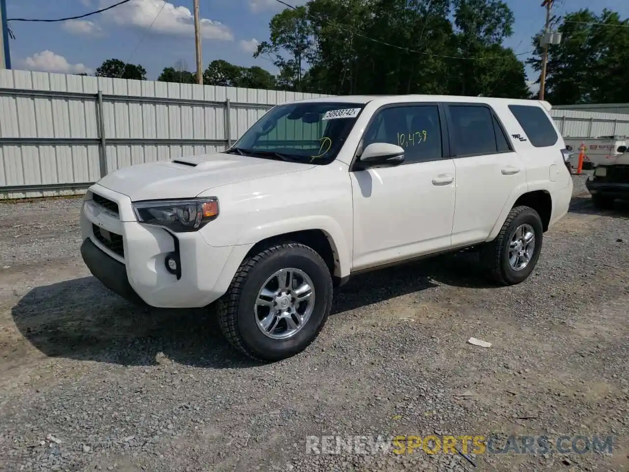 2 Photograph of a damaged car JTERU5JR3M5856127 TOYOTA 4RUNNER 2021