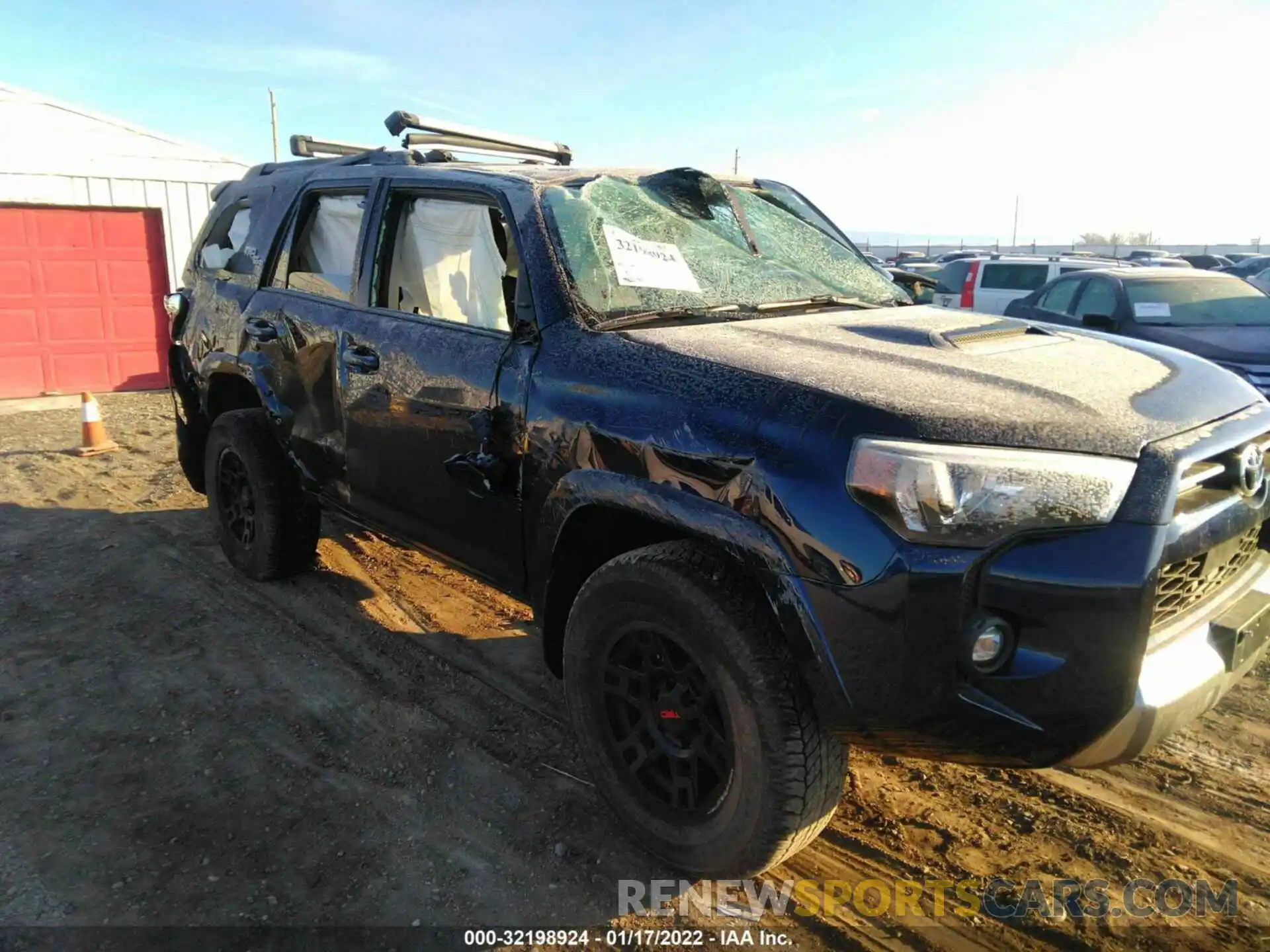 6 Фотография поврежденного автомобиля JTERU5JR4M5943485 TOYOTA 4RUNNER 2021