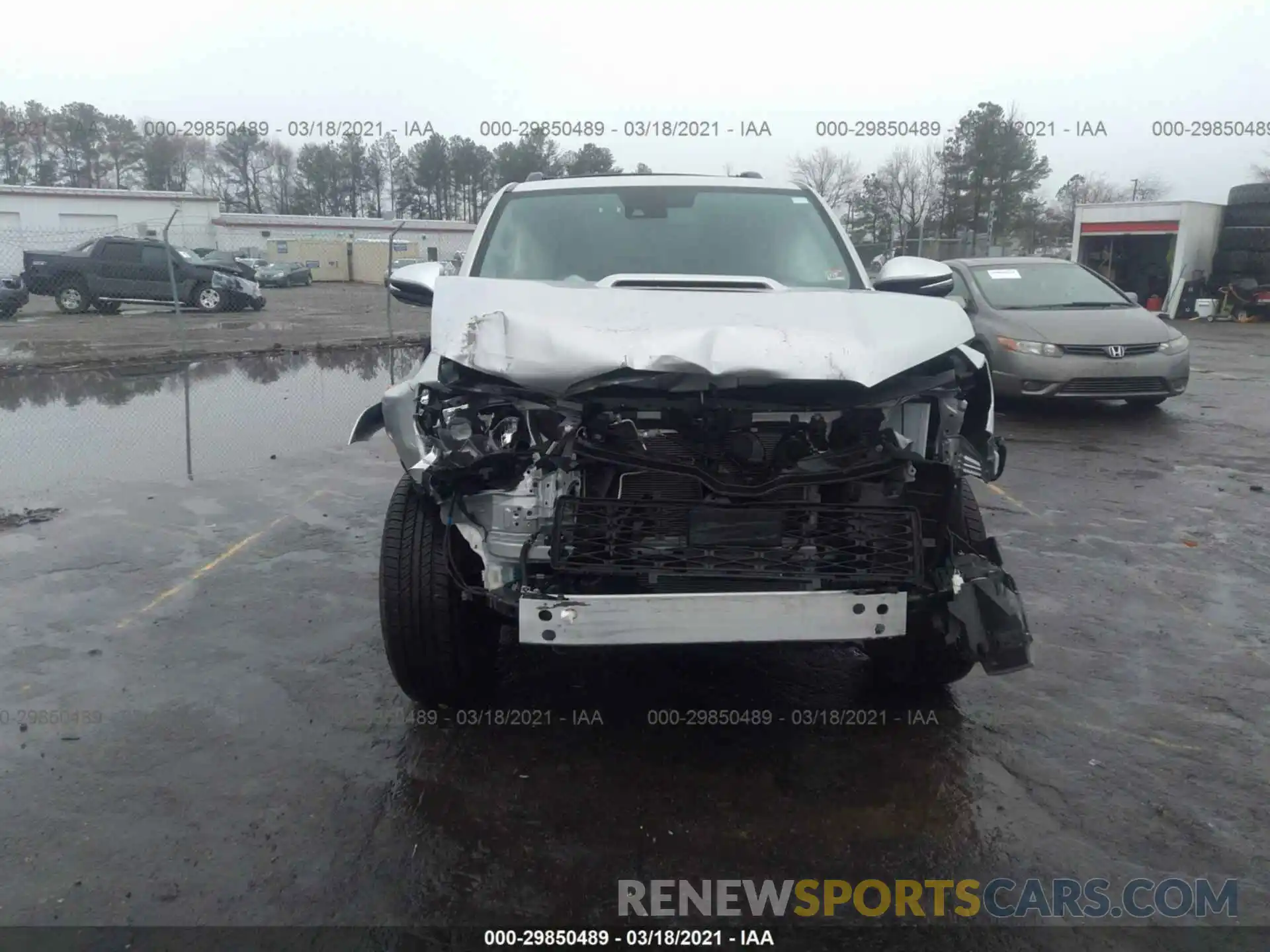 6 Photograph of a damaged car JTERU5JR5M5879411 TOYOTA 4RUNNER 2021