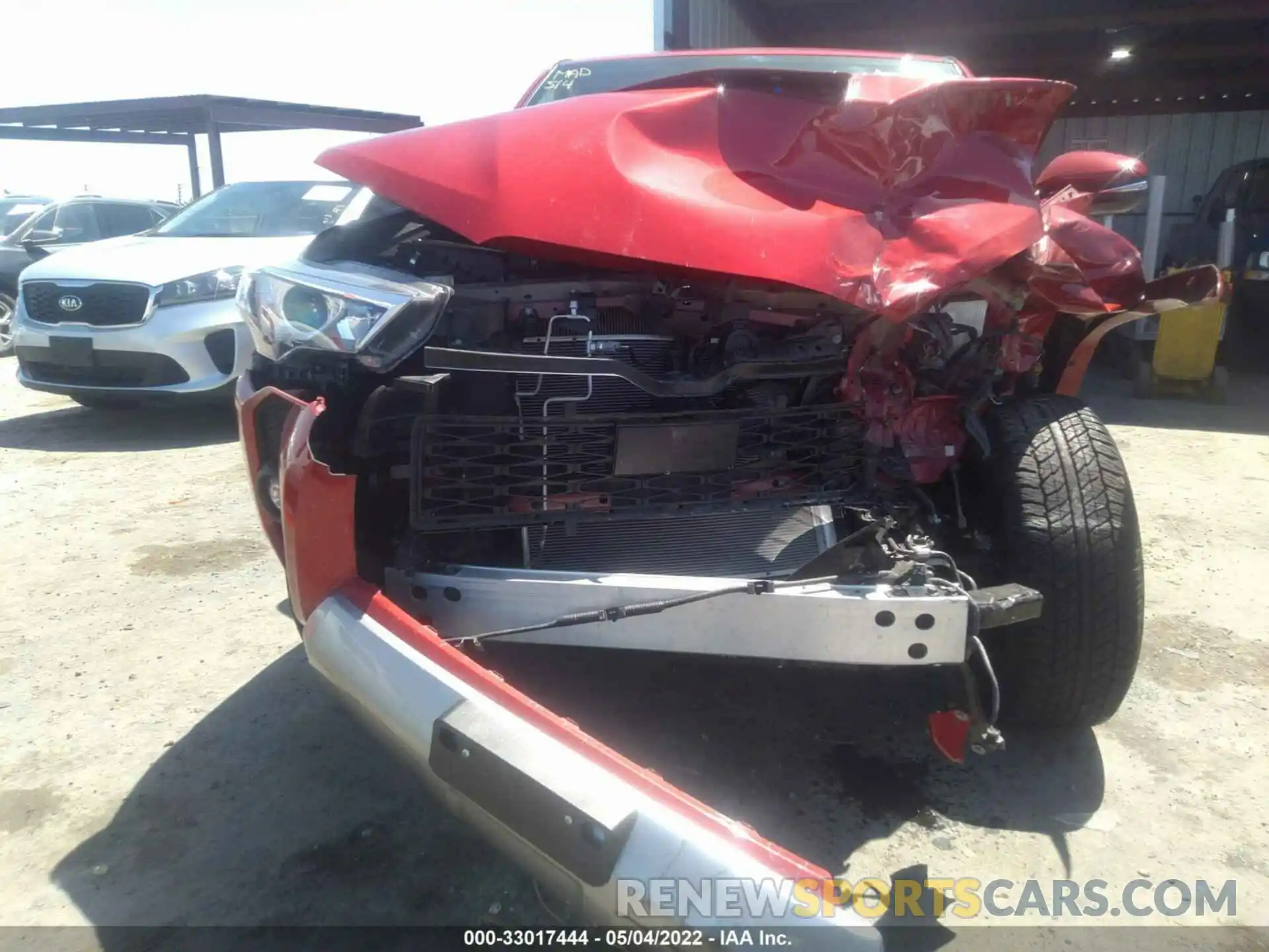 6 Photograph of a damaged car JTERU5JR6M5901318 TOYOTA 4RUNNER 2021