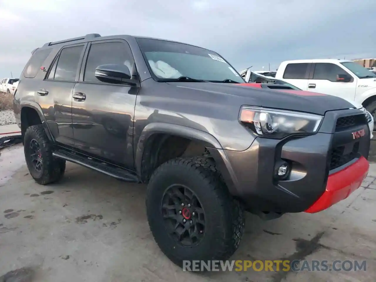 4 Фотография поврежденного автомобиля JTERU5JR7M5853697 TOYOTA 4RUNNER 2021