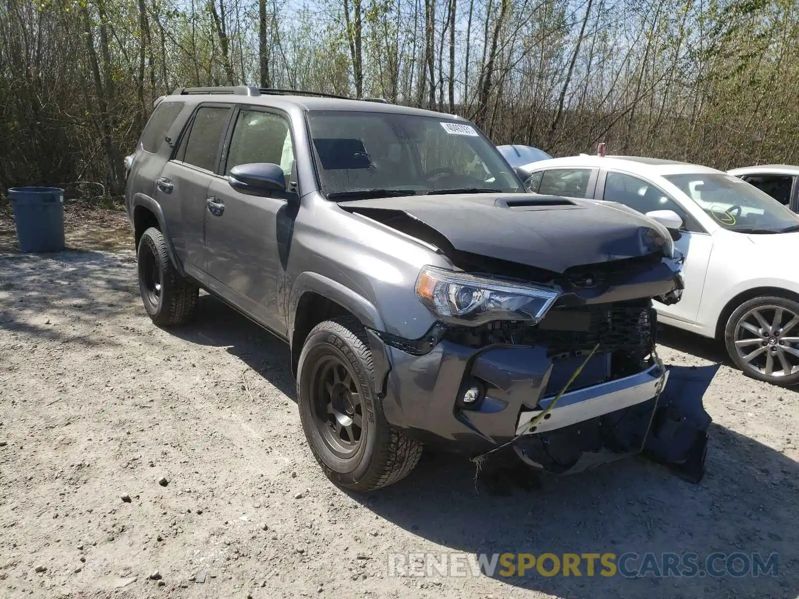 1 Photograph of a damaged car JTERU5JR7M5891494 TOYOTA 4RUNNER 2021