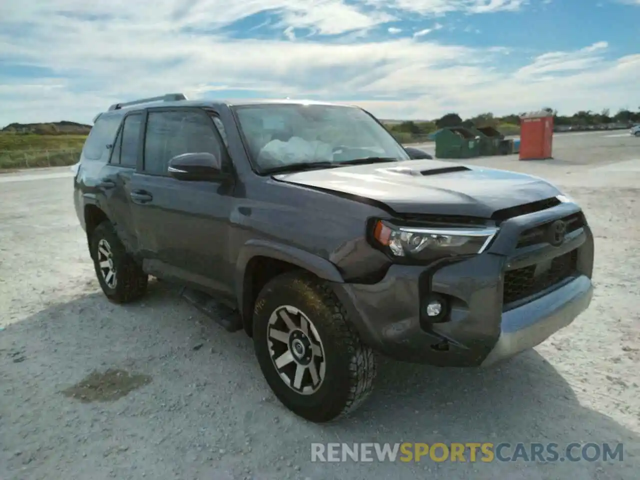 1 Photograph of a damaged car JTERU5JR7M5938992 TOYOTA 4RUNNER 2021