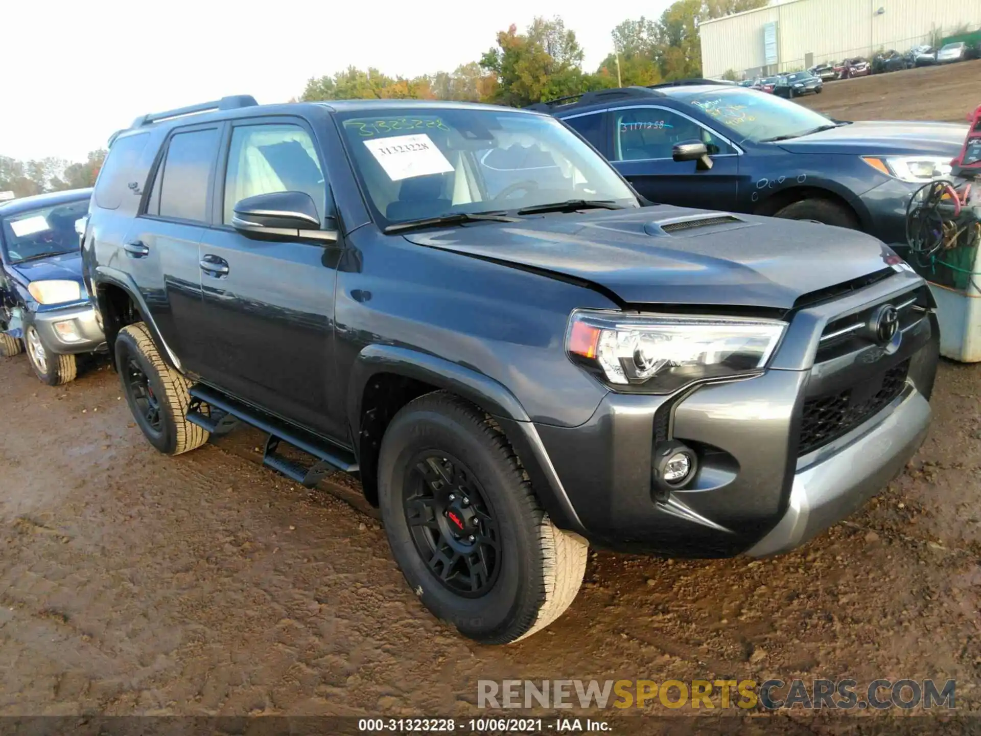 1 Photograph of a damaged car JTERU5JR7M5949765 TOYOTA 4RUNNER 2021