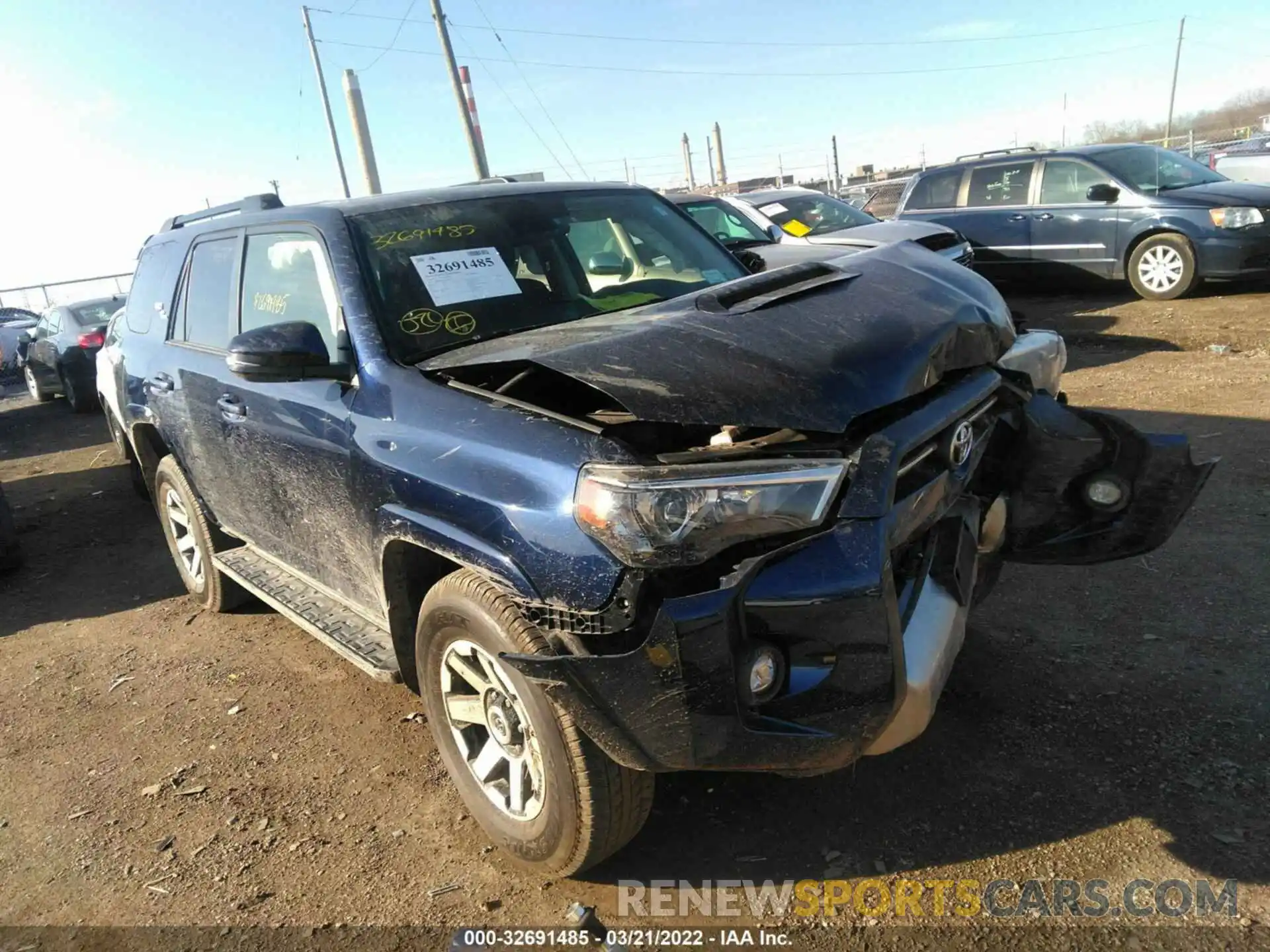 6 Photograph of a damaged car JTERU5JR8M5863638 TOYOTA 4RUNNER 2021