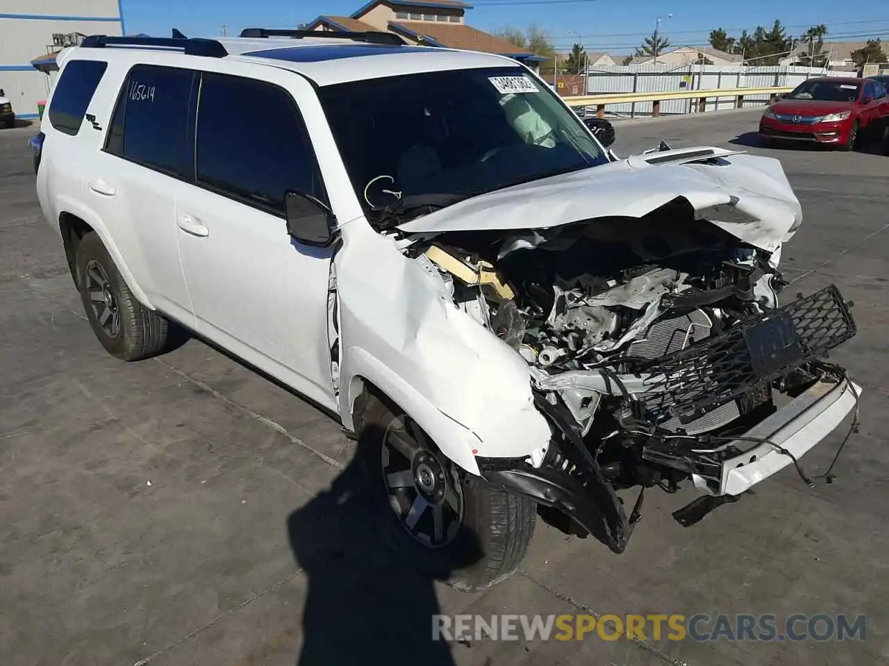 1 Photograph of a damaged car JTERU5JR8M5888488 TOYOTA 4RUNNER 2021