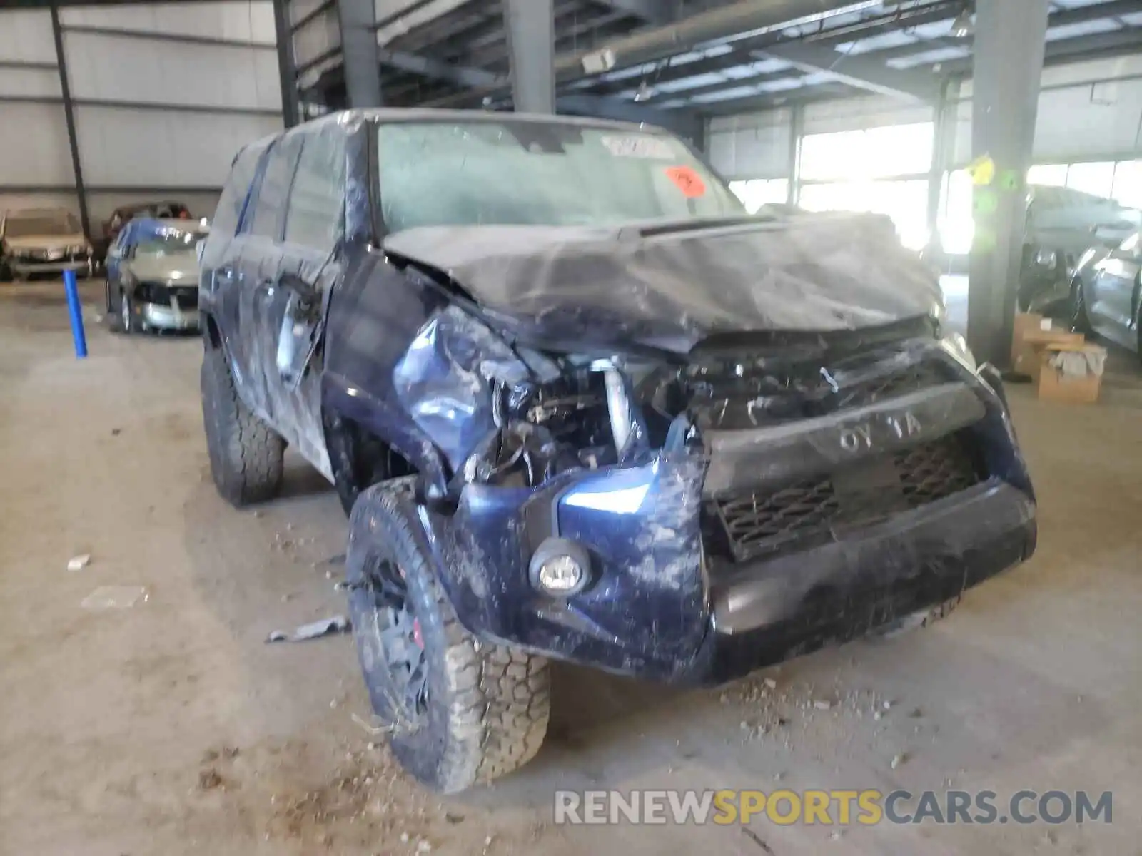 1 Photograph of a damaged car JTERU5JR8M5905788 TOYOTA 4RUNNER 2021