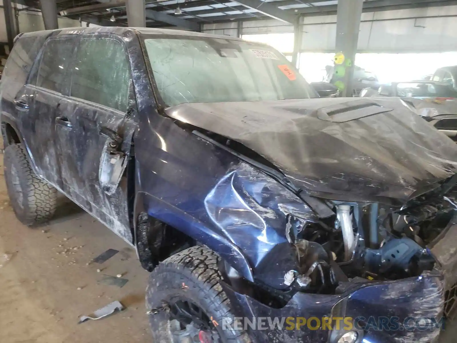 9 Photograph of a damaged car JTERU5JR8M5905788 TOYOTA 4RUNNER 2021