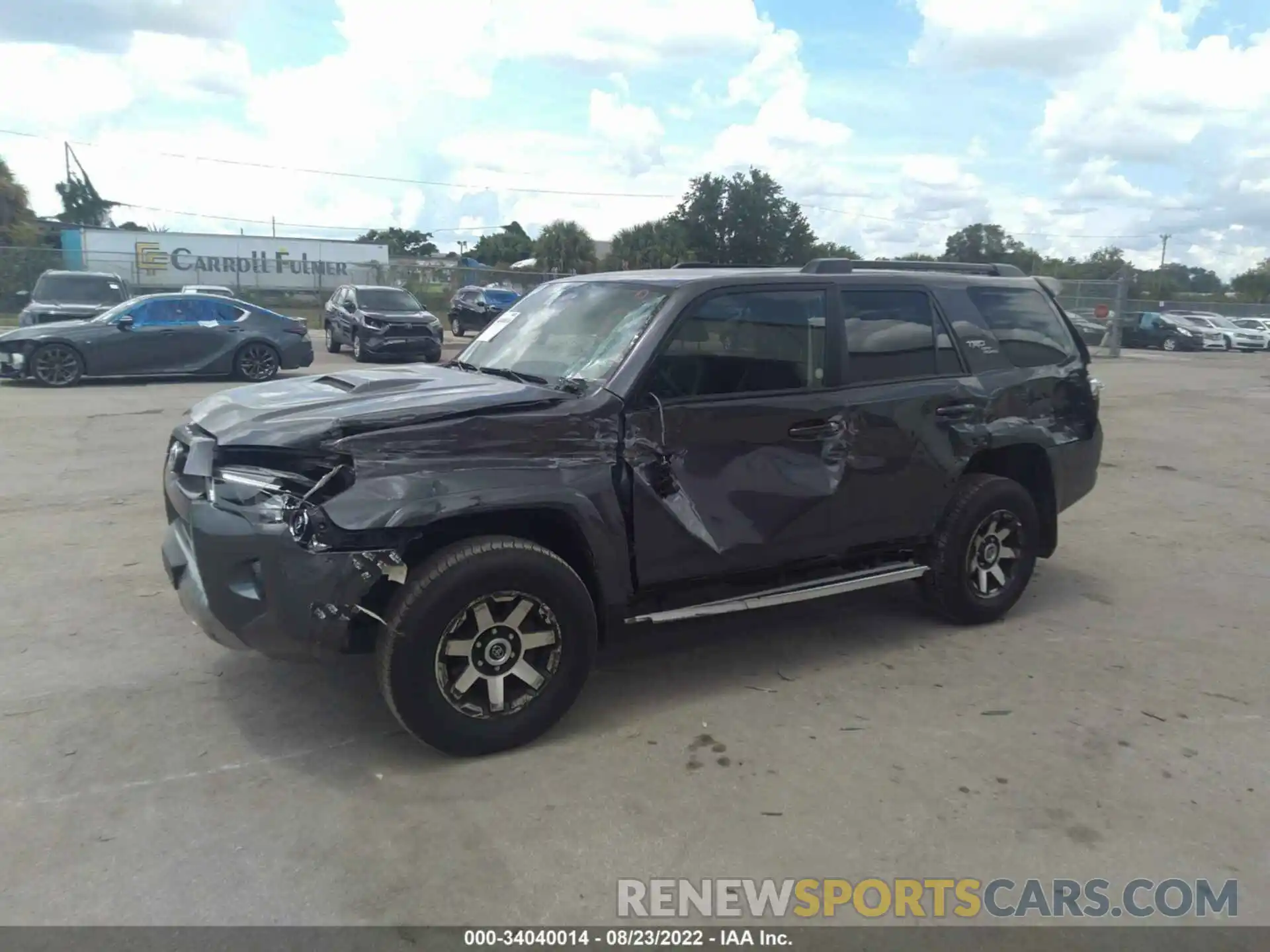 6 Photograph of a damaged car JTERU5JR8M5919674 TOYOTA 4RUNNER 2021