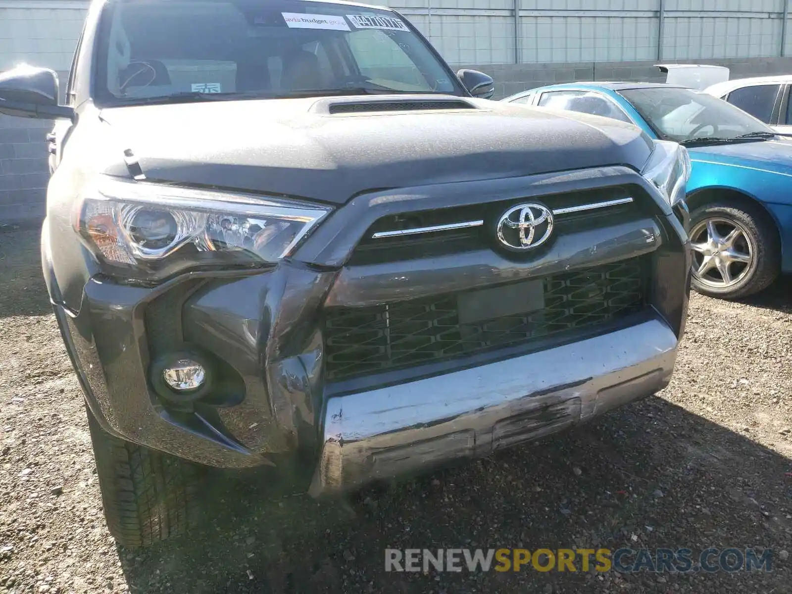 9 Photograph of a damaged car JTERU5JR8M5920288 TOYOTA 4RUNNER 2021