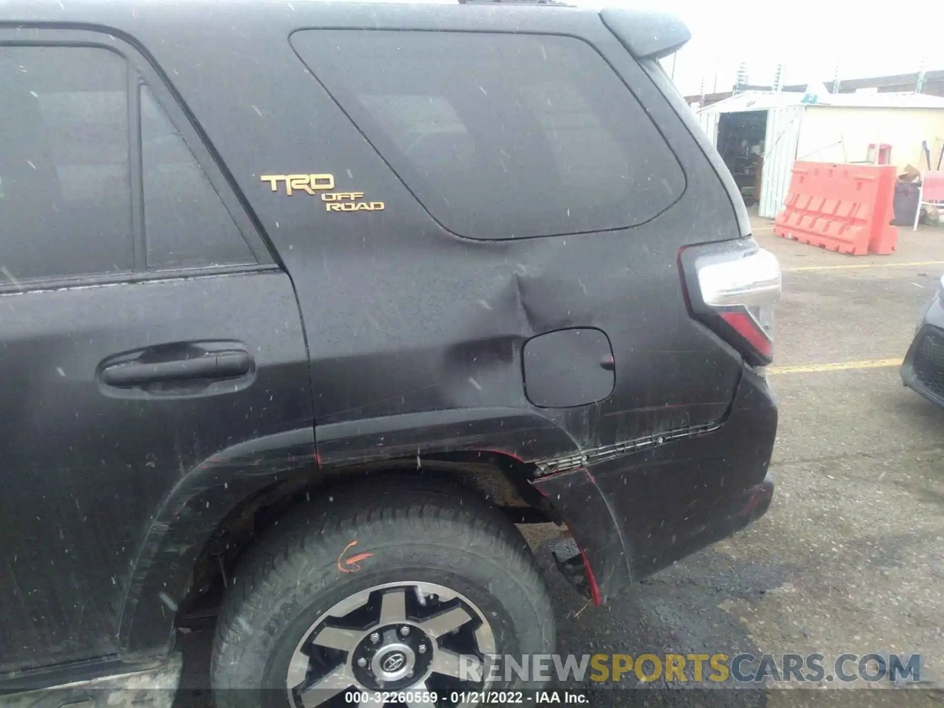 6 Фотография поврежденного автомобиля JTERU5JR8M5929296 TOYOTA 4RUNNER 2021