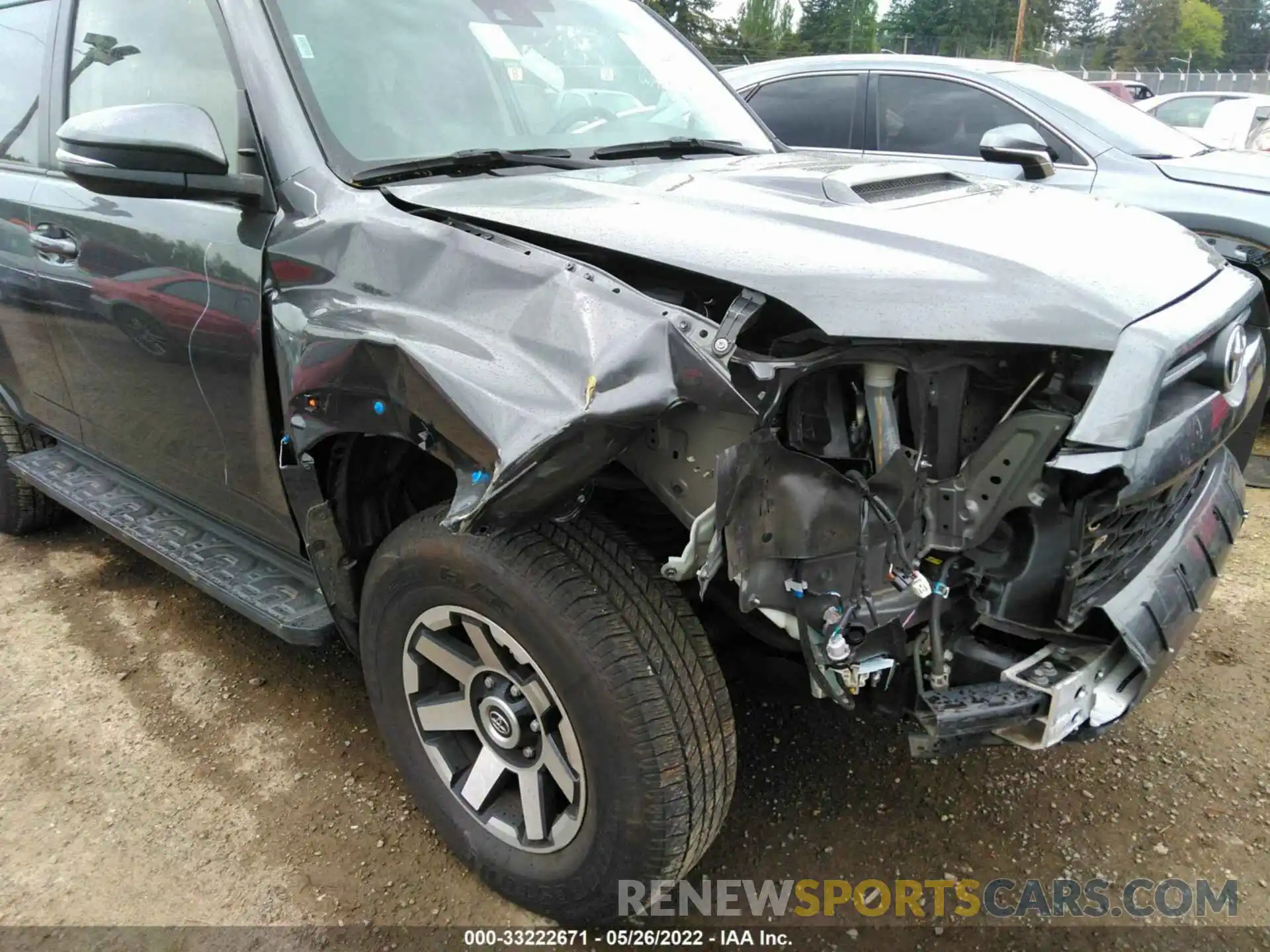 6 Photograph of a damaged car JTERU5JR8M5931632 TOYOTA 4RUNNER 2021