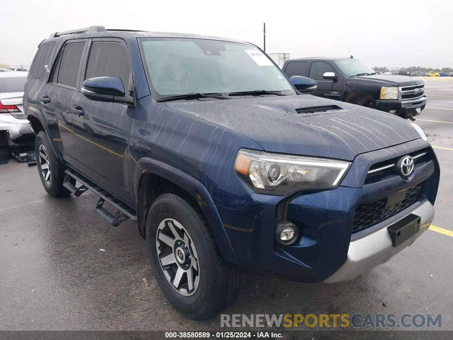 1 Photograph of a damaged car JTERU5JR9M5840448 TOYOTA 4RUNNER 2021