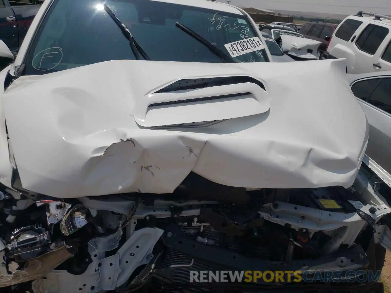 7 Photograph of a damaged car JTERU5JR9M5855371 TOYOTA 4RUNNER 2021