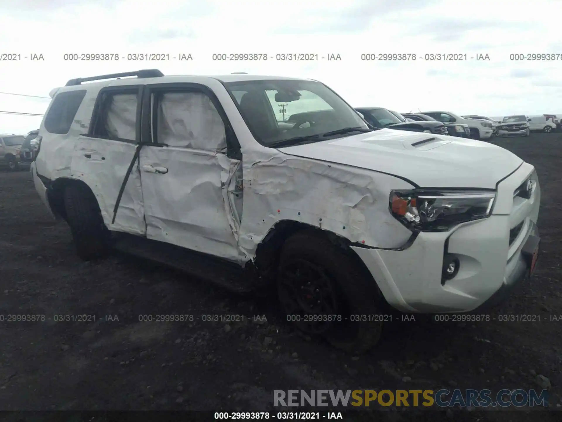 6 Photograph of a damaged car JTERU5JR9M5896759 TOYOTA 4RUNNER 2021