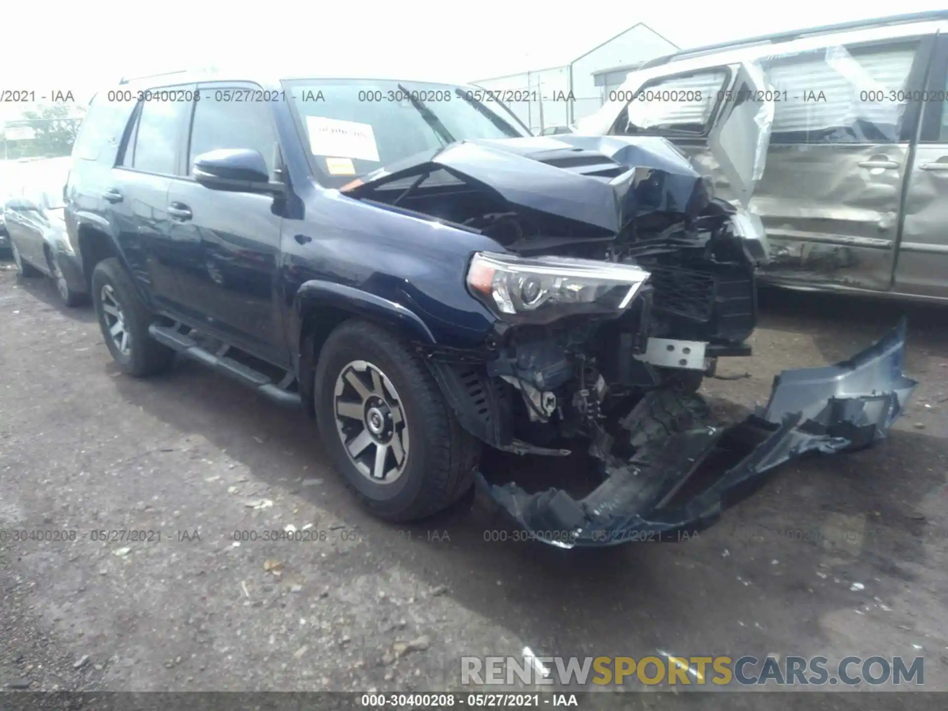 1 Photograph of a damaged car JTERU5JRXM5842693 TOYOTA 4RUNNER 2021