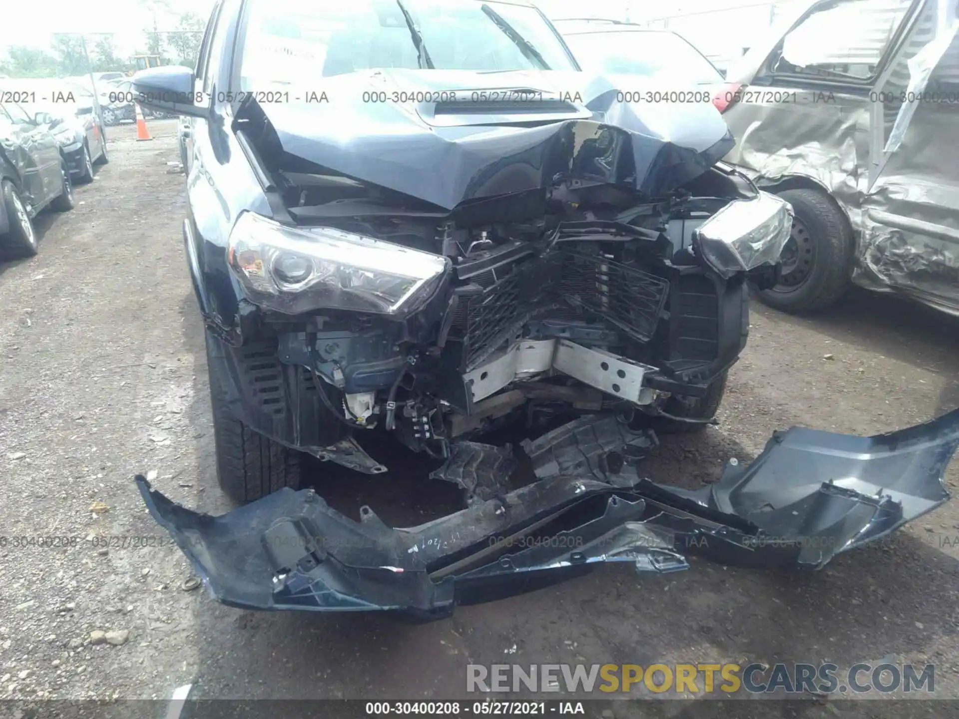 6 Photograph of a damaged car JTERU5JRXM5842693 TOYOTA 4RUNNER 2021