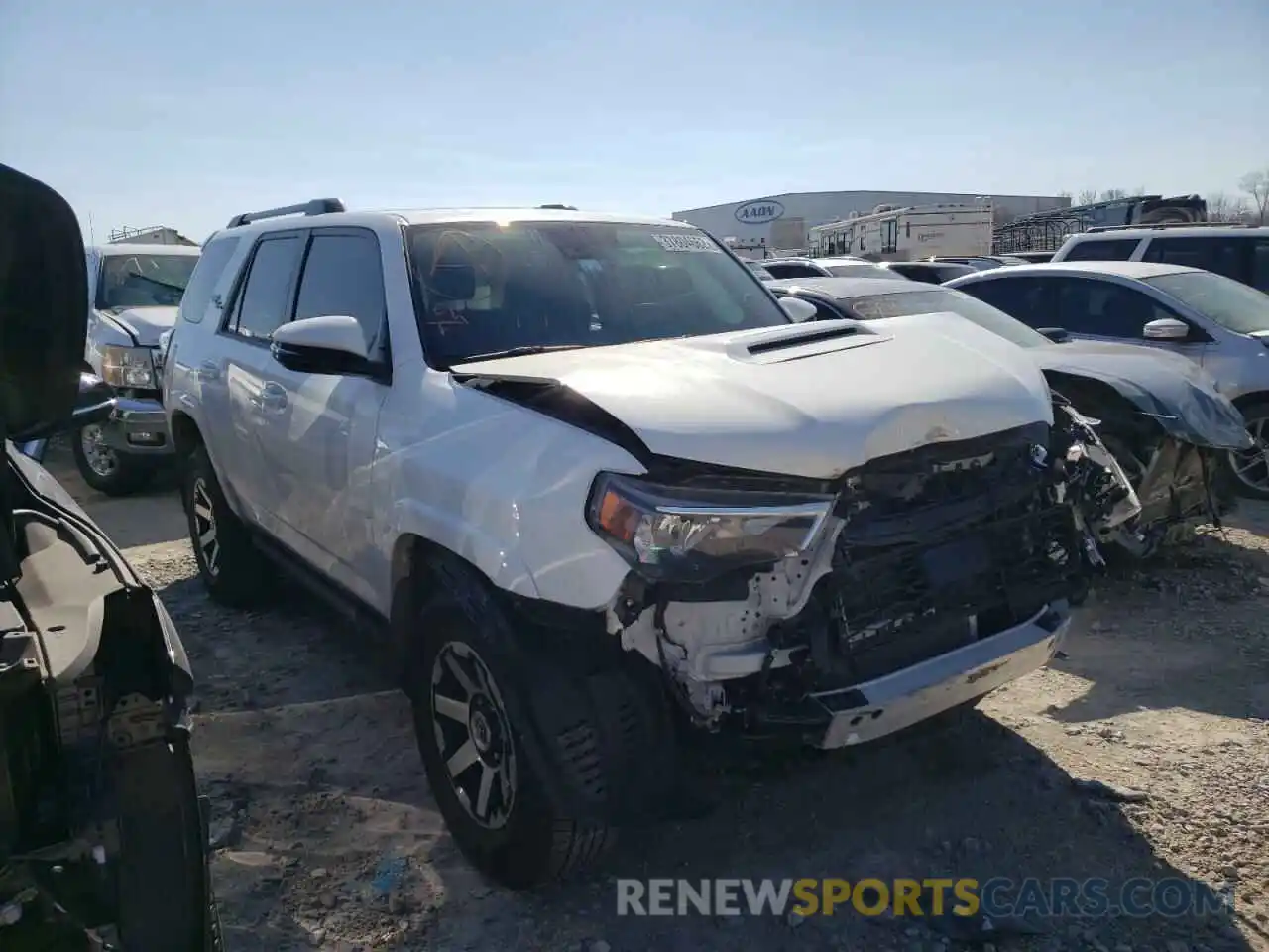 1 Photograph of a damaged car JTERU5JRXM5843147 TOYOTA 4RUNNER 2021