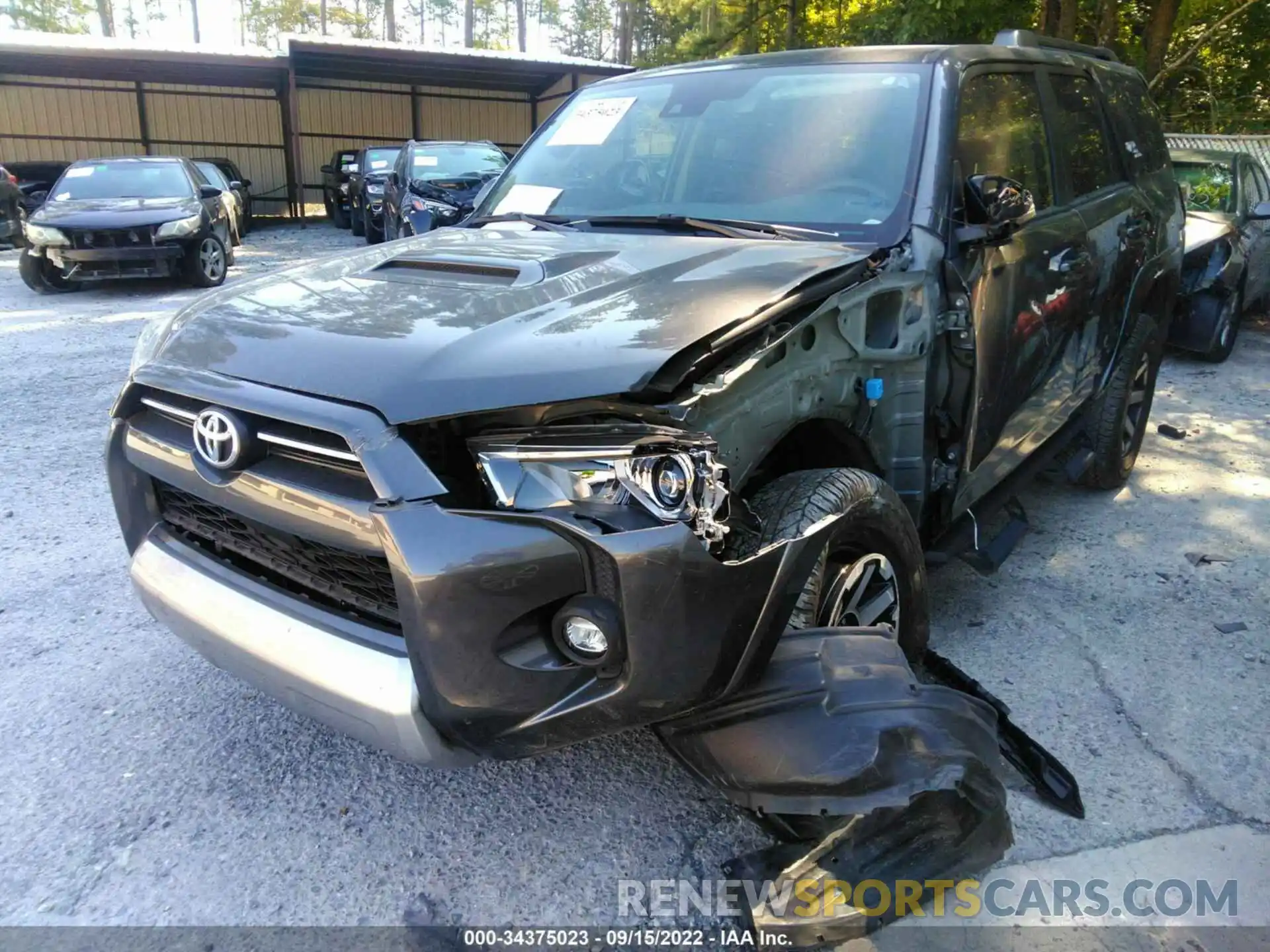 6 Photograph of a damaged car JTERU5JRXM5857873 TOYOTA 4RUNNER 2021