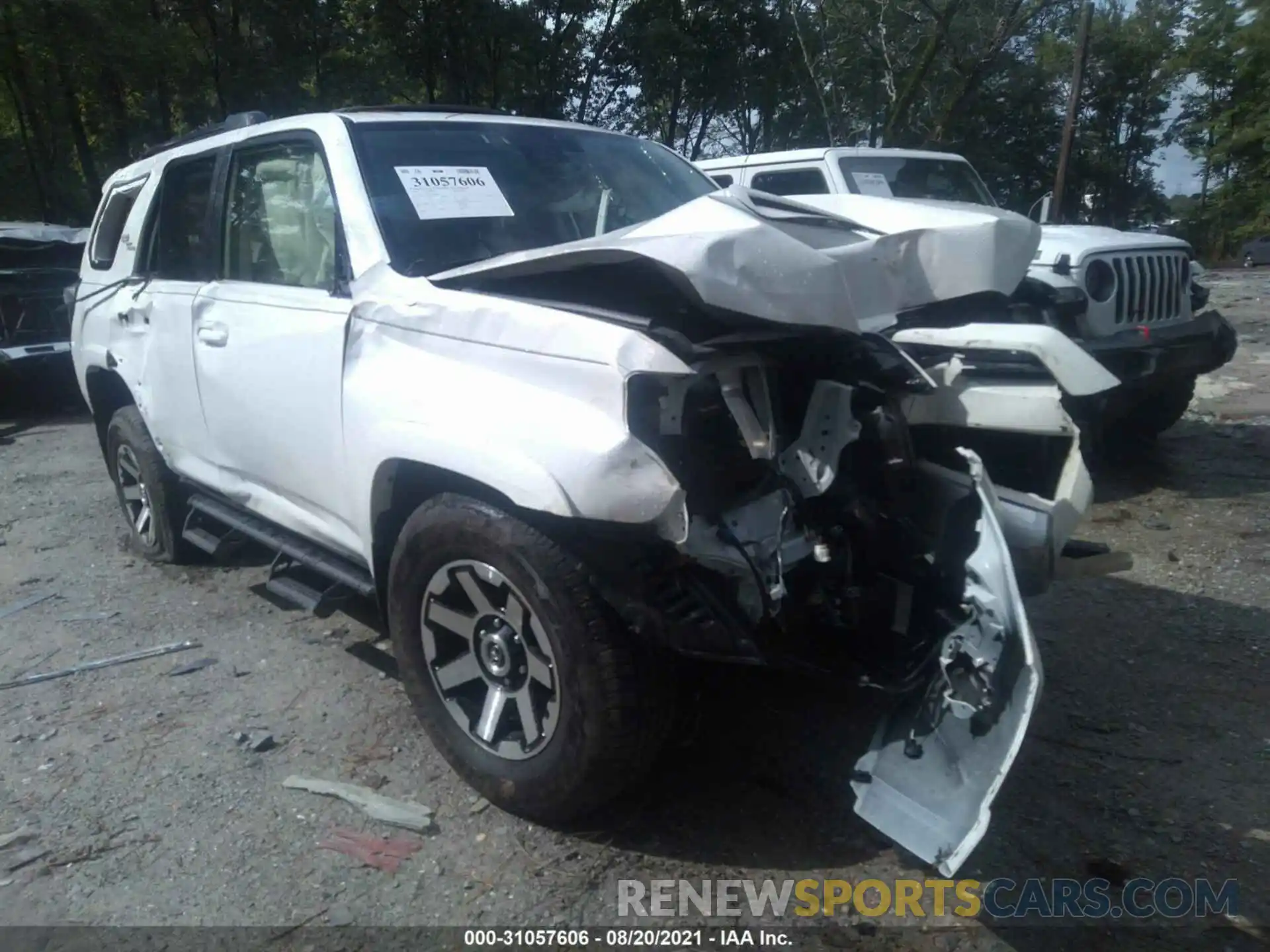 1 Photograph of a damaged car JTERU5JRXM5884801 TOYOTA 4RUNNER 2021