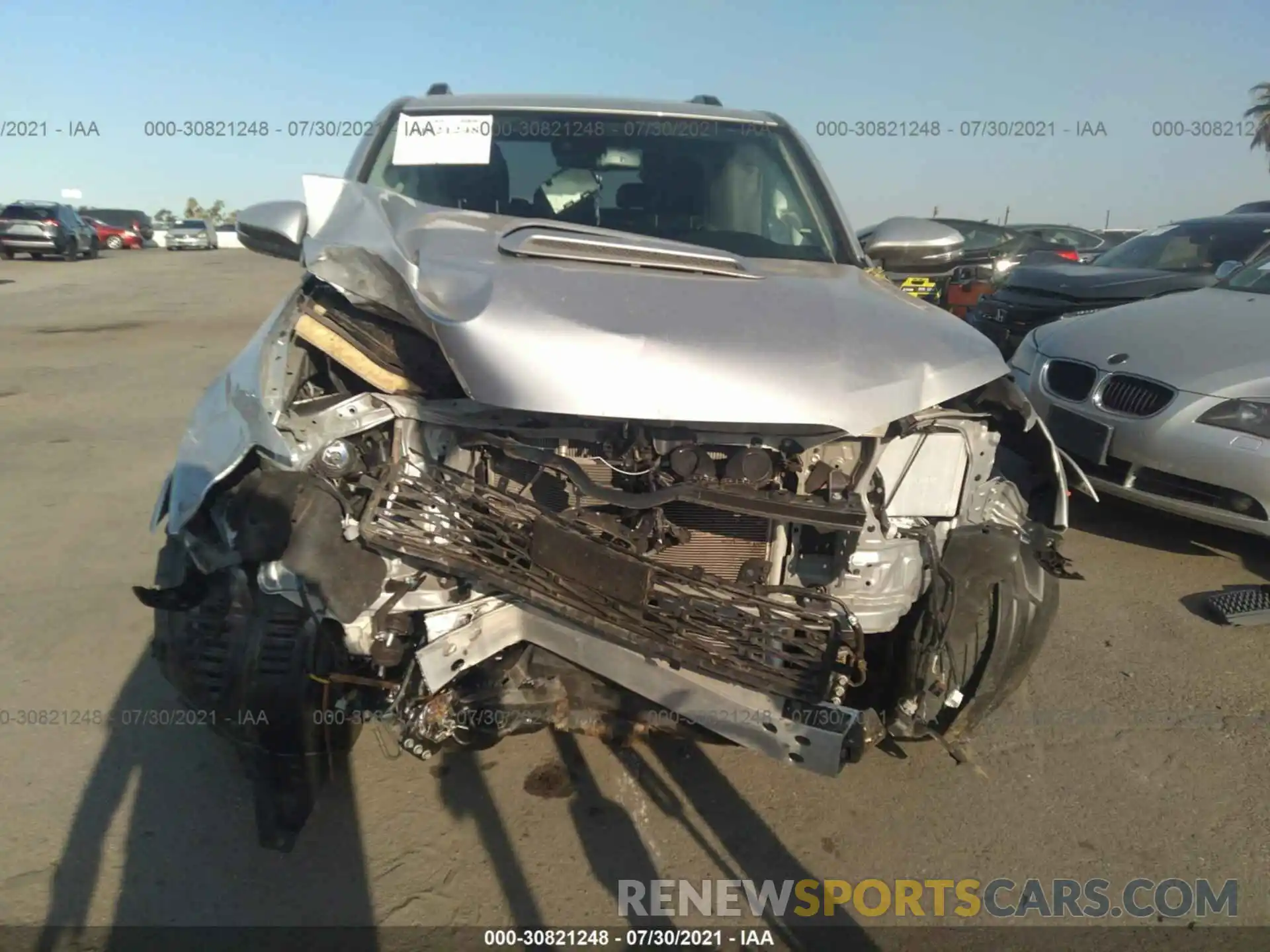 6 Photograph of a damaged car JTERU5JRXM5889660 TOYOTA 4RUNNER 2021