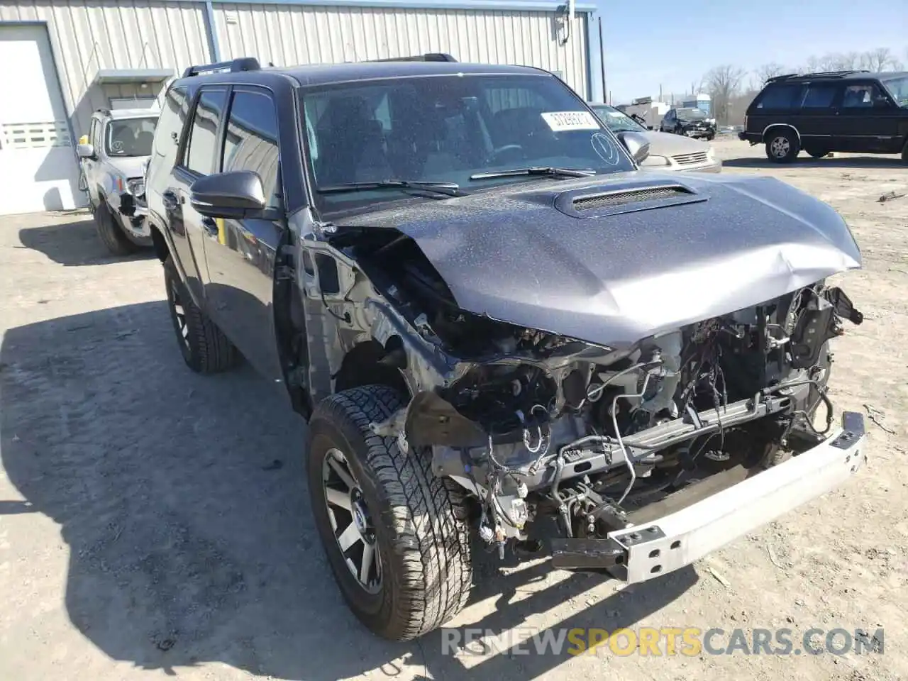 1 Photograph of a damaged car JTERU5JRXM5937514 TOYOTA 4RUNNER 2021