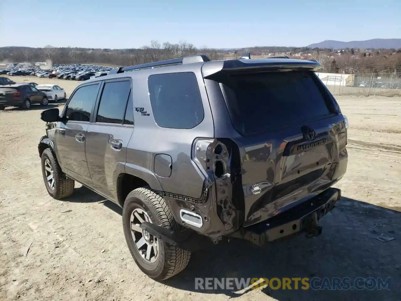 3 Photograph of a damaged car JTERU5JRXM5937514 TOYOTA 4RUNNER 2021