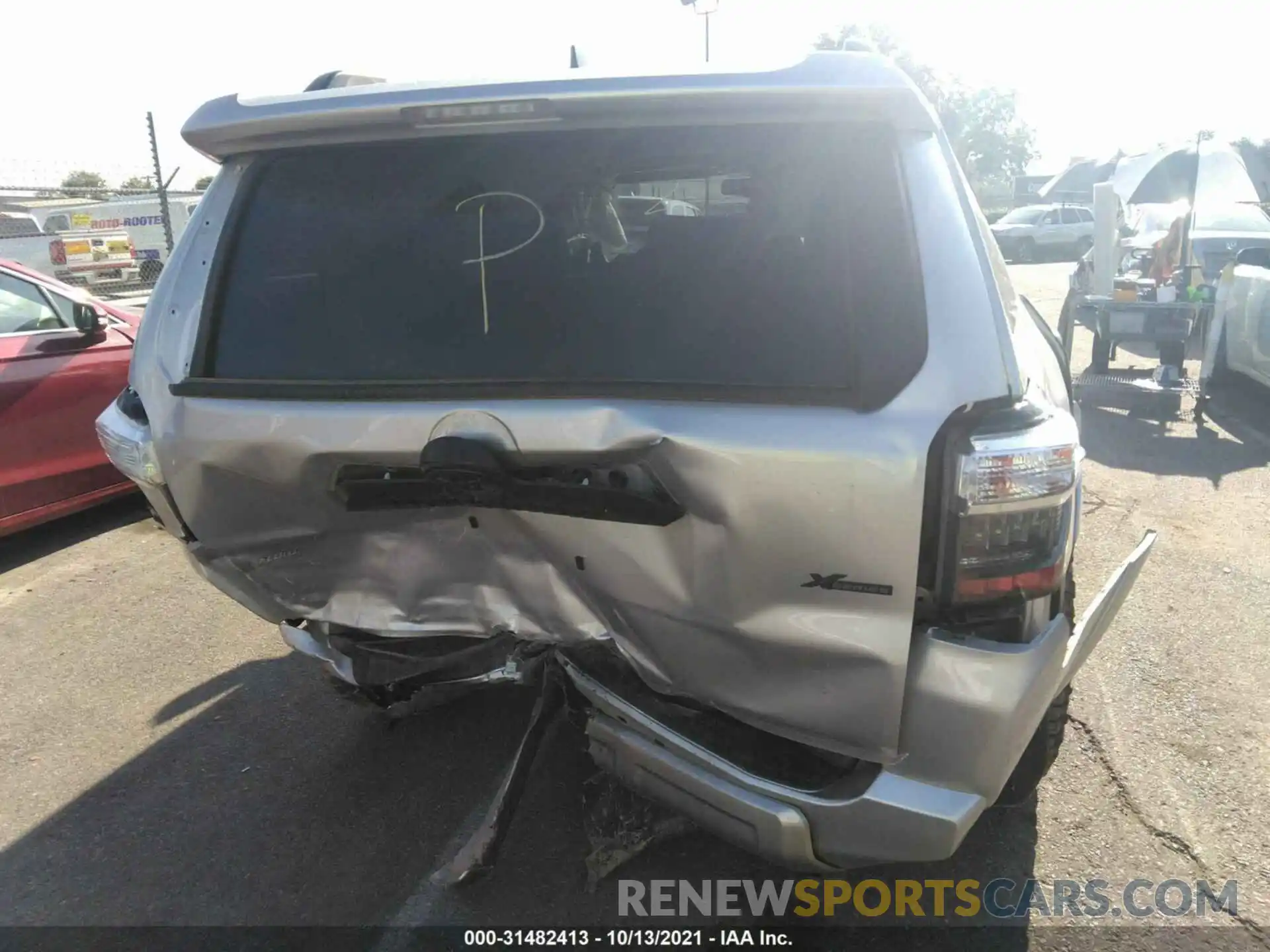 6 Photograph of a damaged car JTERU5JRXM5952966 TOYOTA 4RUNNER 2021