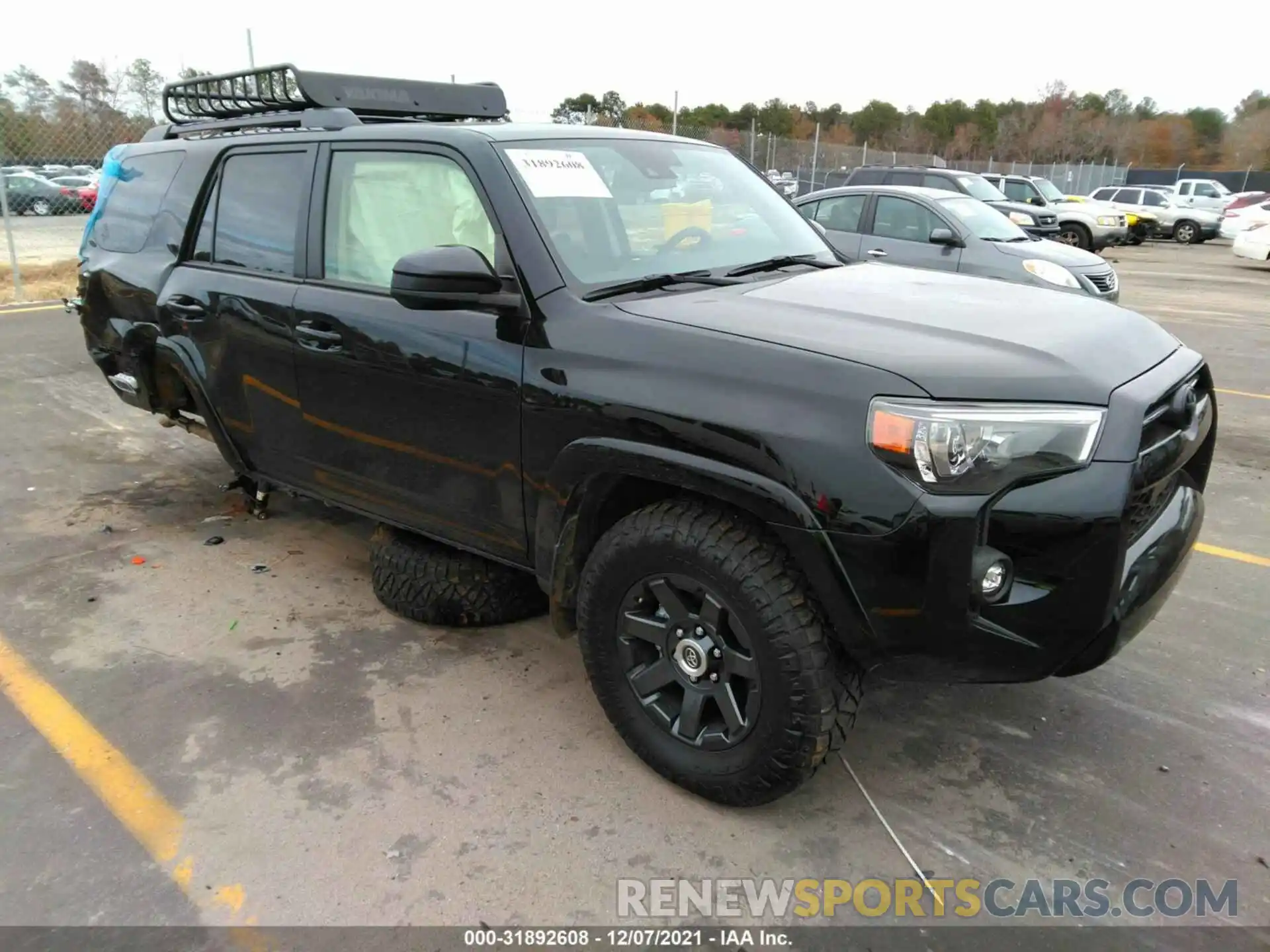 1 Фотография поврежденного автомобиля JTEZU5JR4M5242915 TOYOTA 4RUNNER 2021