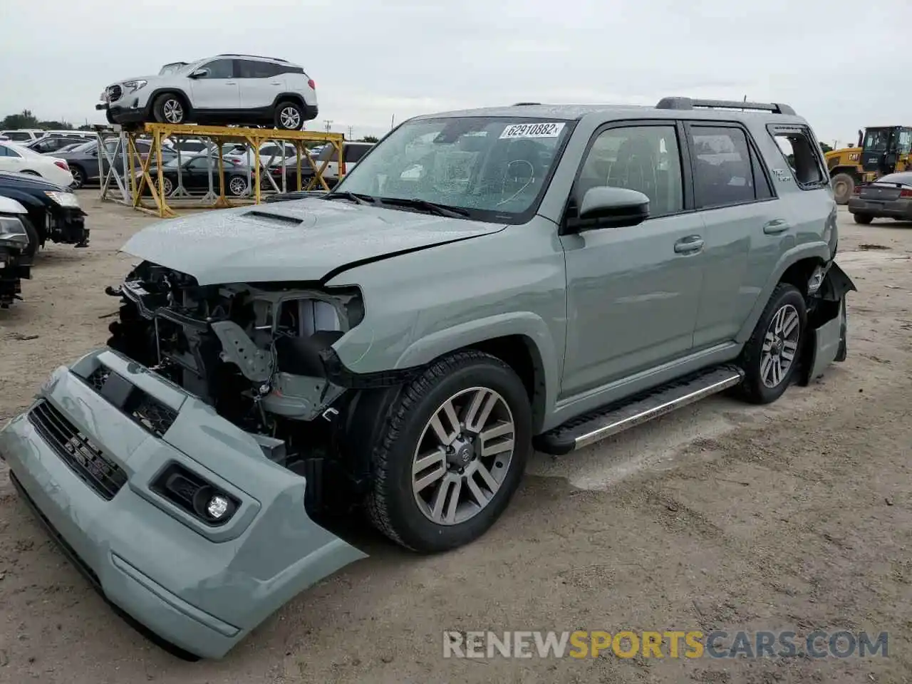 2 Photograph of a damaged car JTEAU5JR1N5274610 TOYOTA 4RUNNER 2022