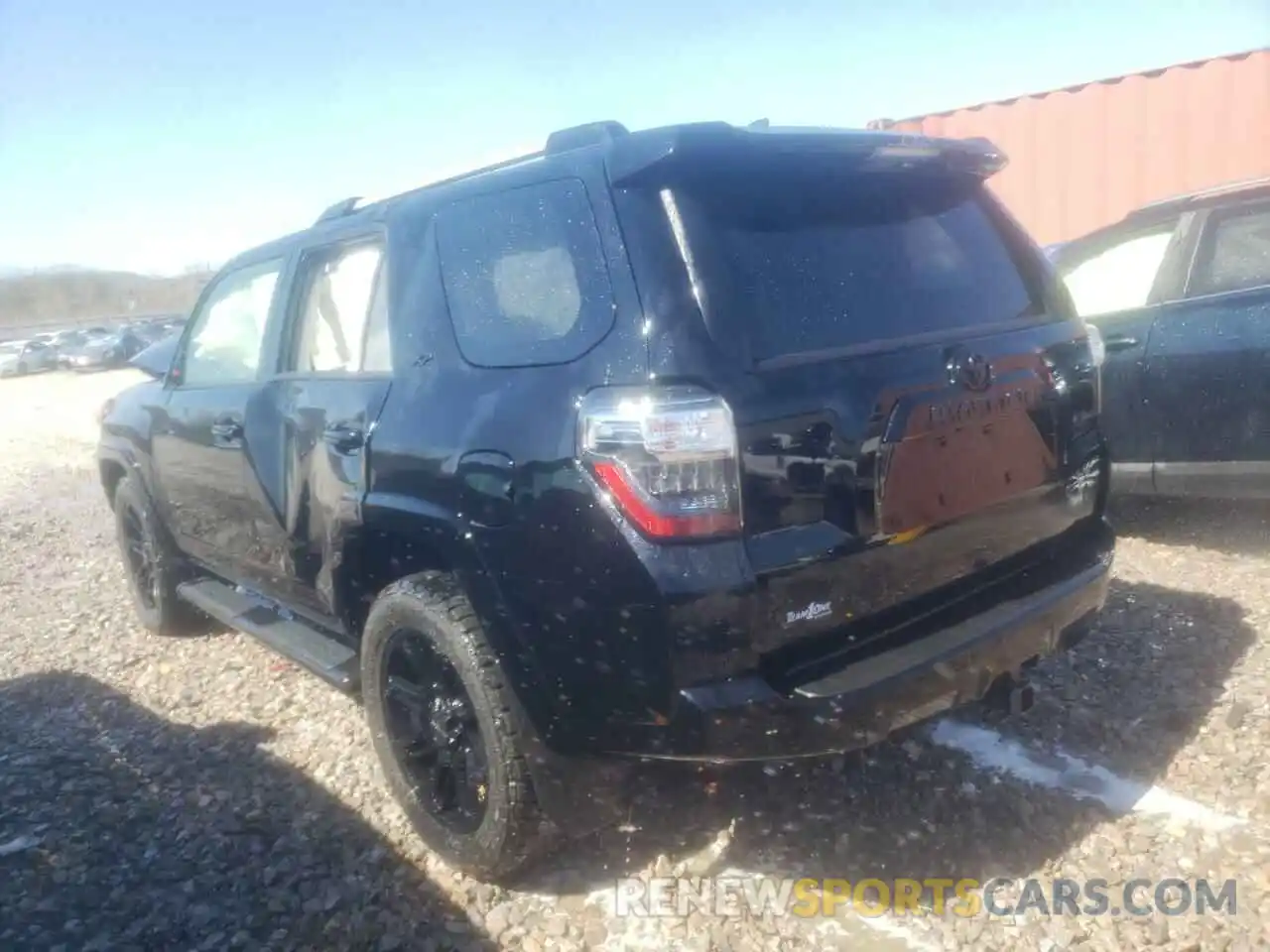 3 Photograph of a damaged car JTEEU5JR0N5254673 TOYOTA 4RUNNER 2022